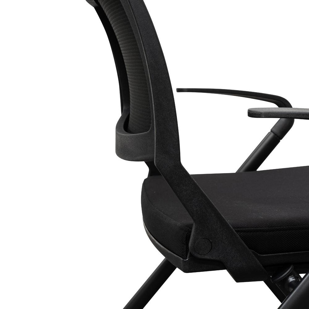 COC2346-SN Office Visitor Chair - Black - Furniture Castle