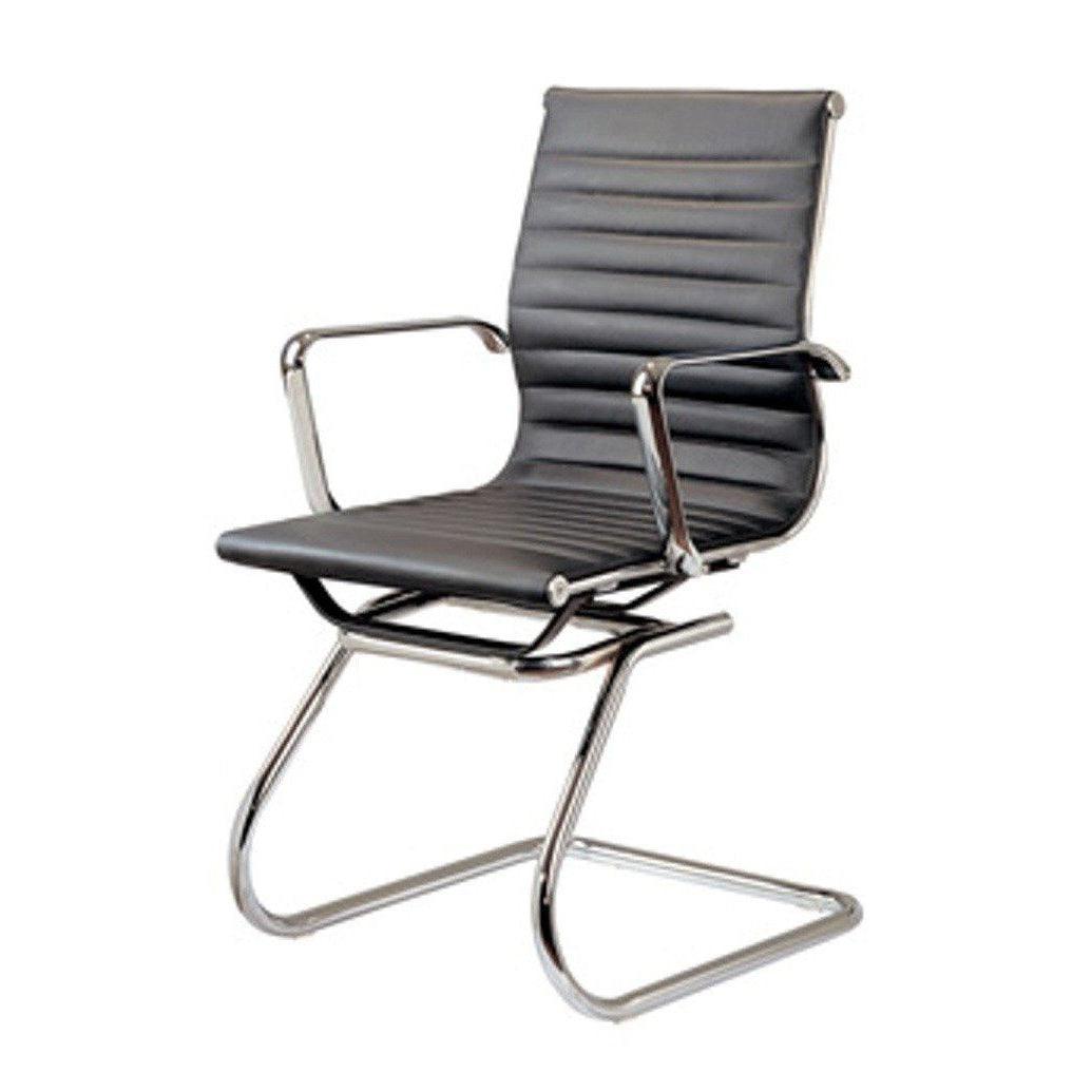 COC250 PU Leather Office Chair - Black - Furniture Castle