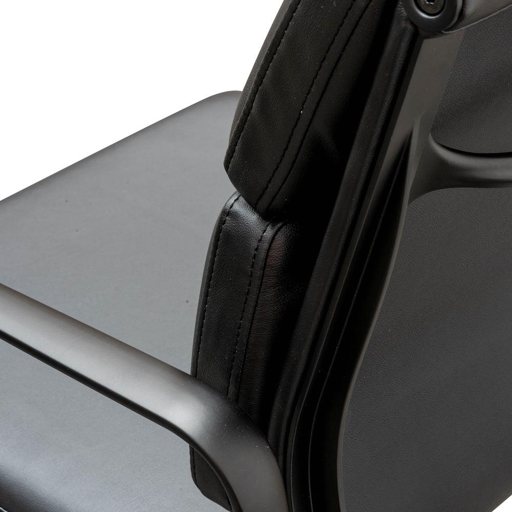 COC2624-YS Low Back Office Chair - Full Black - Furniture Castle