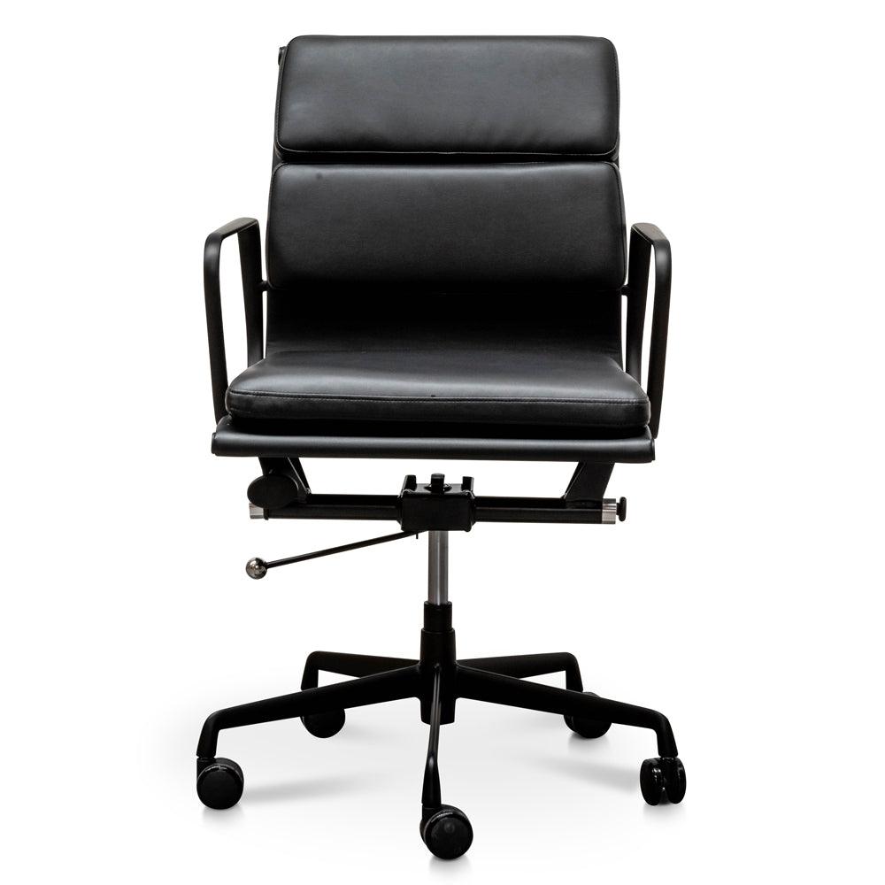 COC2624-YS Low Back Office Chair - Full Black - Furniture Castle