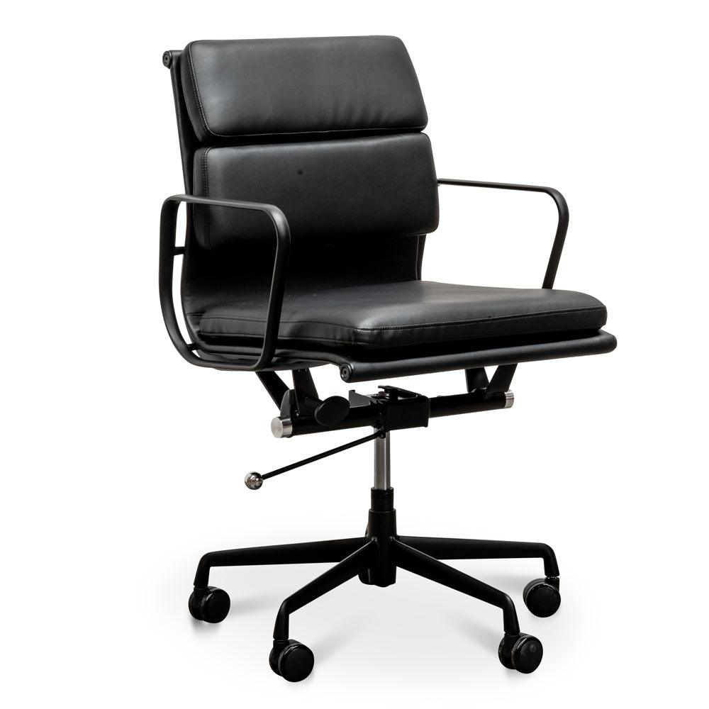 COC2624-YS Low Back Office Chair - Full Black - Furniture Castle
