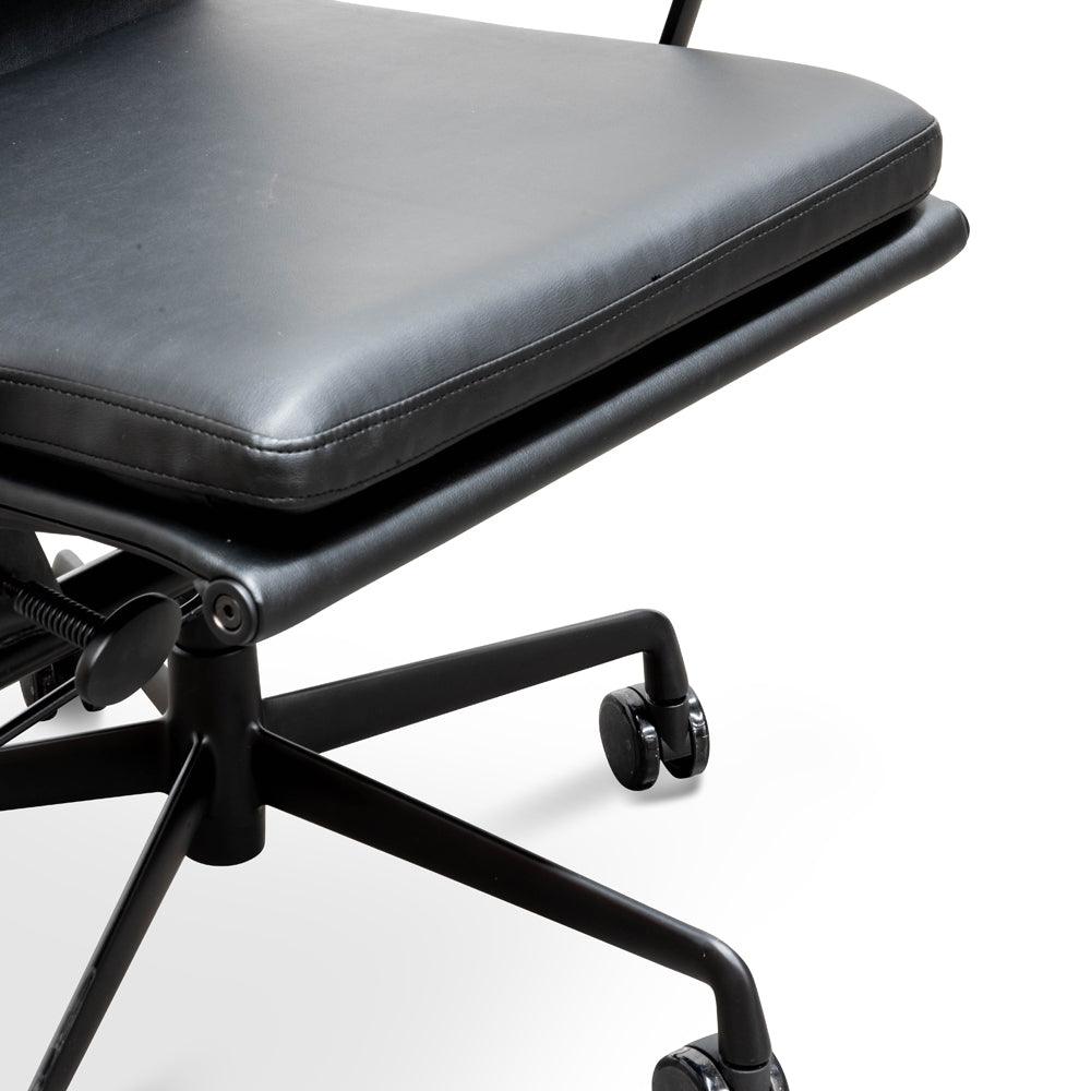 COC2624-YS Low Back Office Chair - Full Black - Furniture Castle