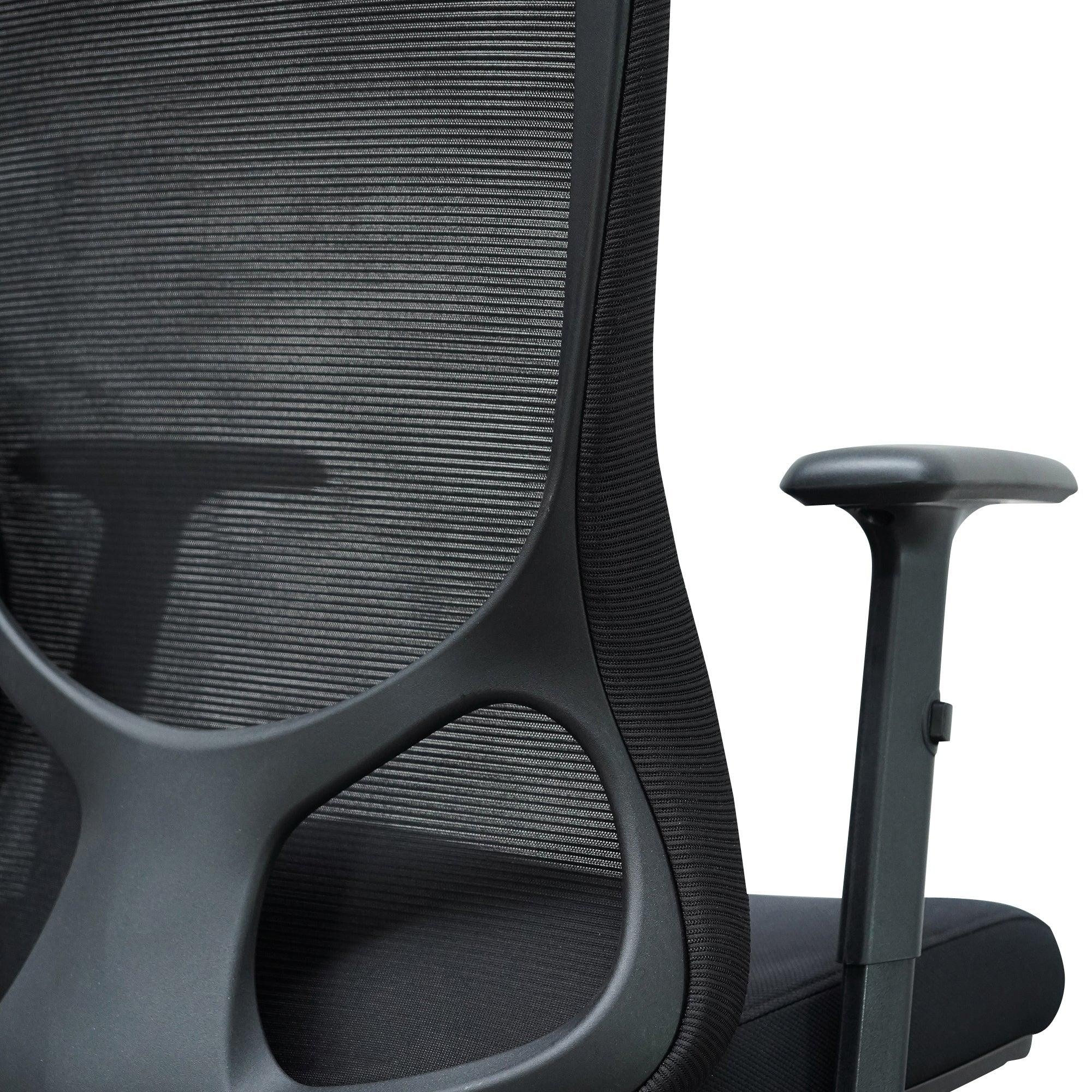 COC2758-SN Mesh Office Chair - Black - Furniture Castle