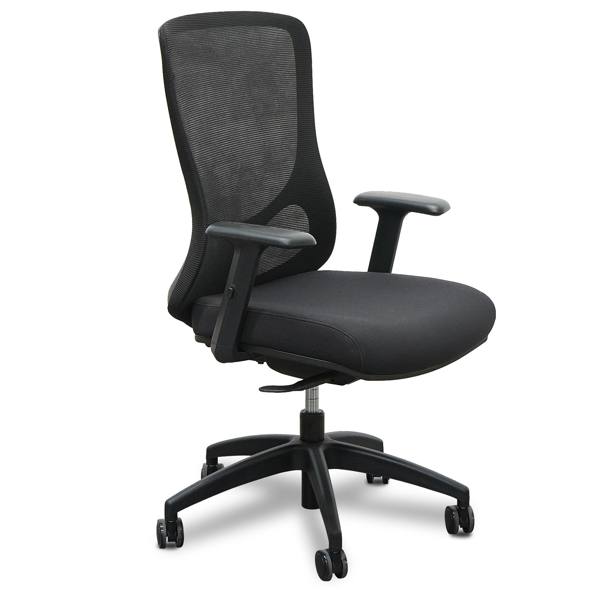COC2758-SN Mesh Office Chair - Black - Furniture Castle