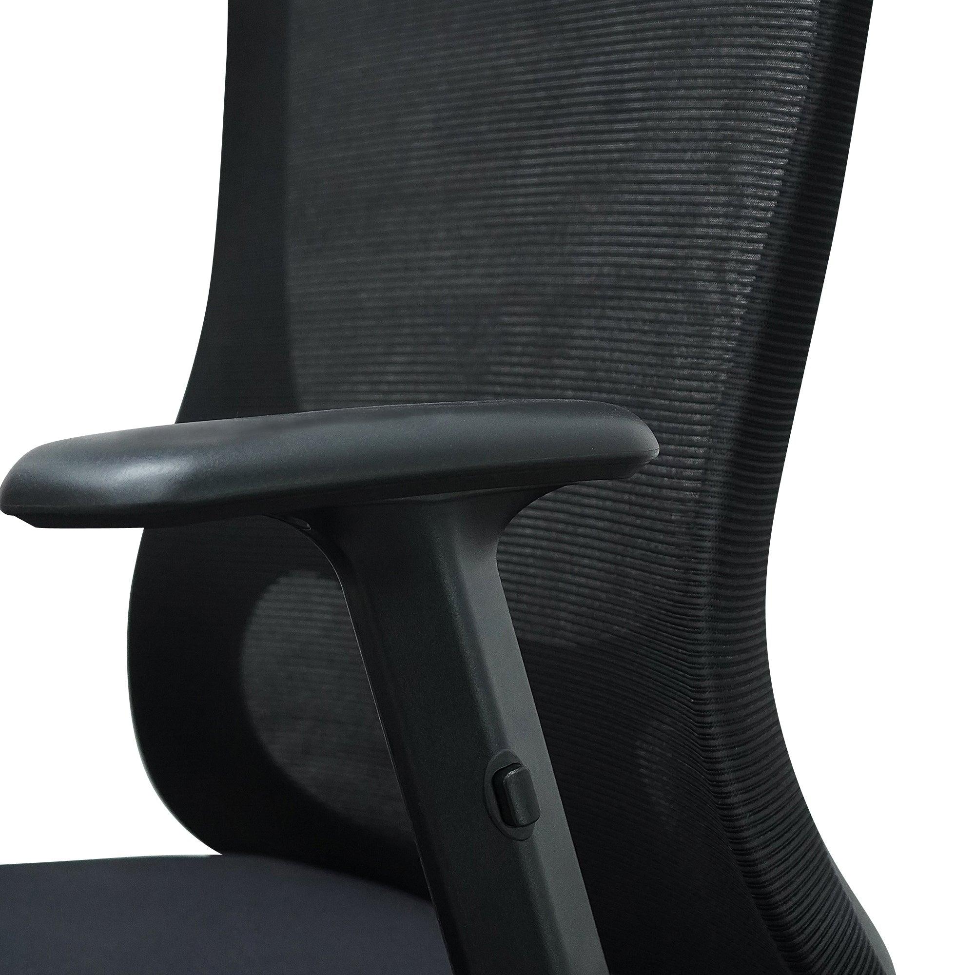 COC2758-SN Mesh Office Chair - Black - Furniture Castle