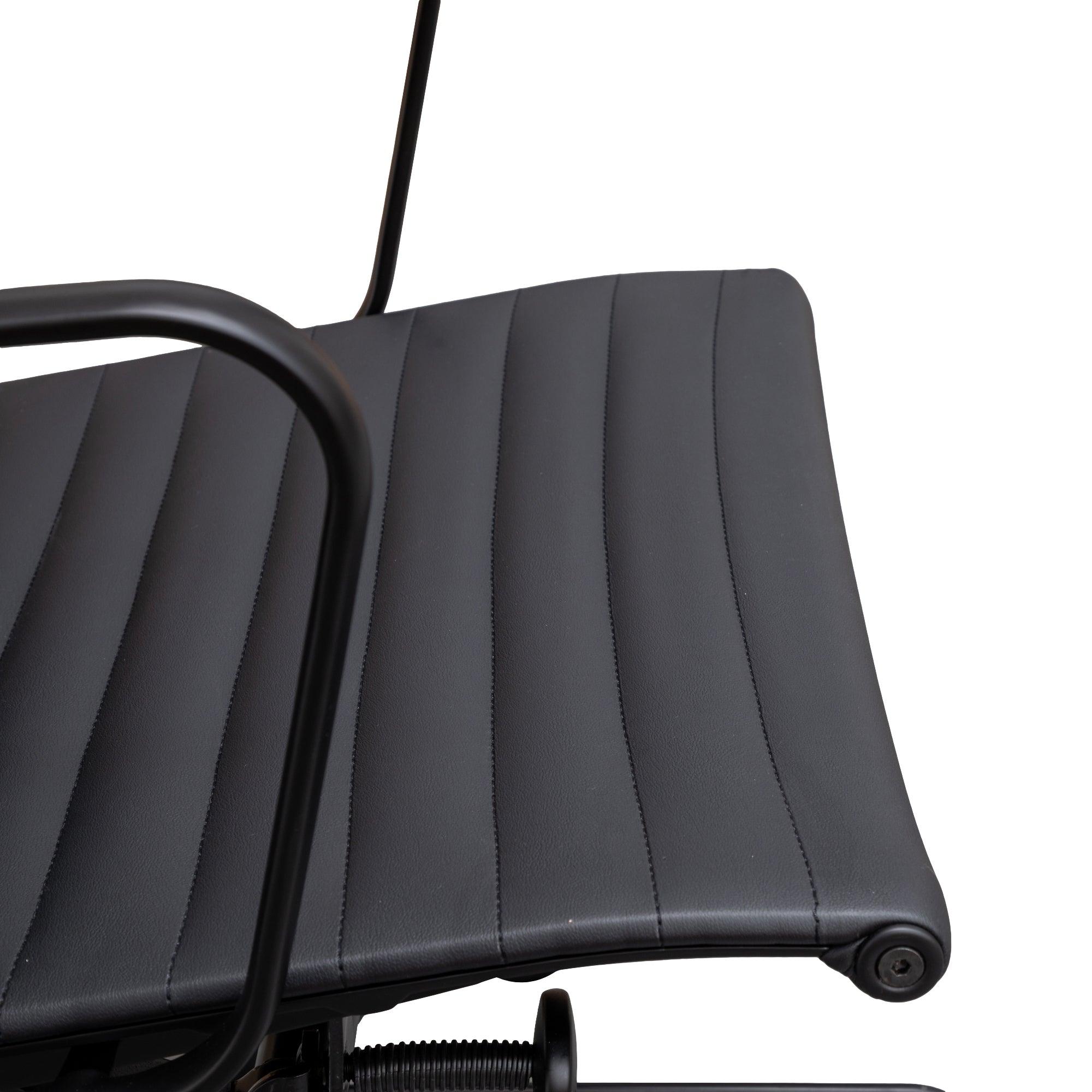COC2970-YS - Executive Leather Office Chair - Full Black - Furniture Castle