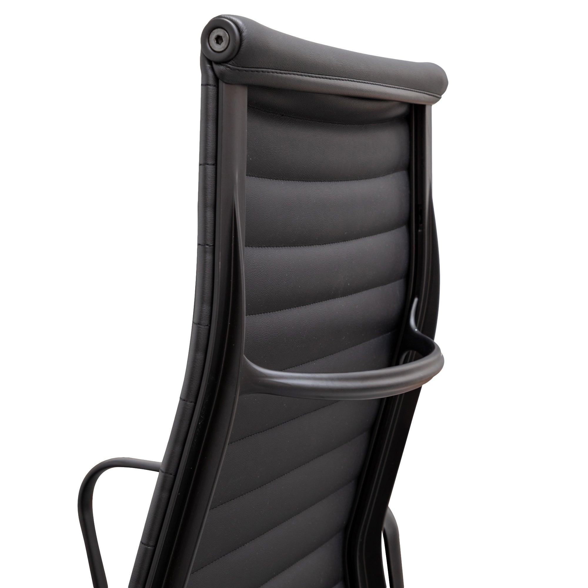 COC2970-YS - Executive Leather Office Chair - Full Black - Furniture Castle