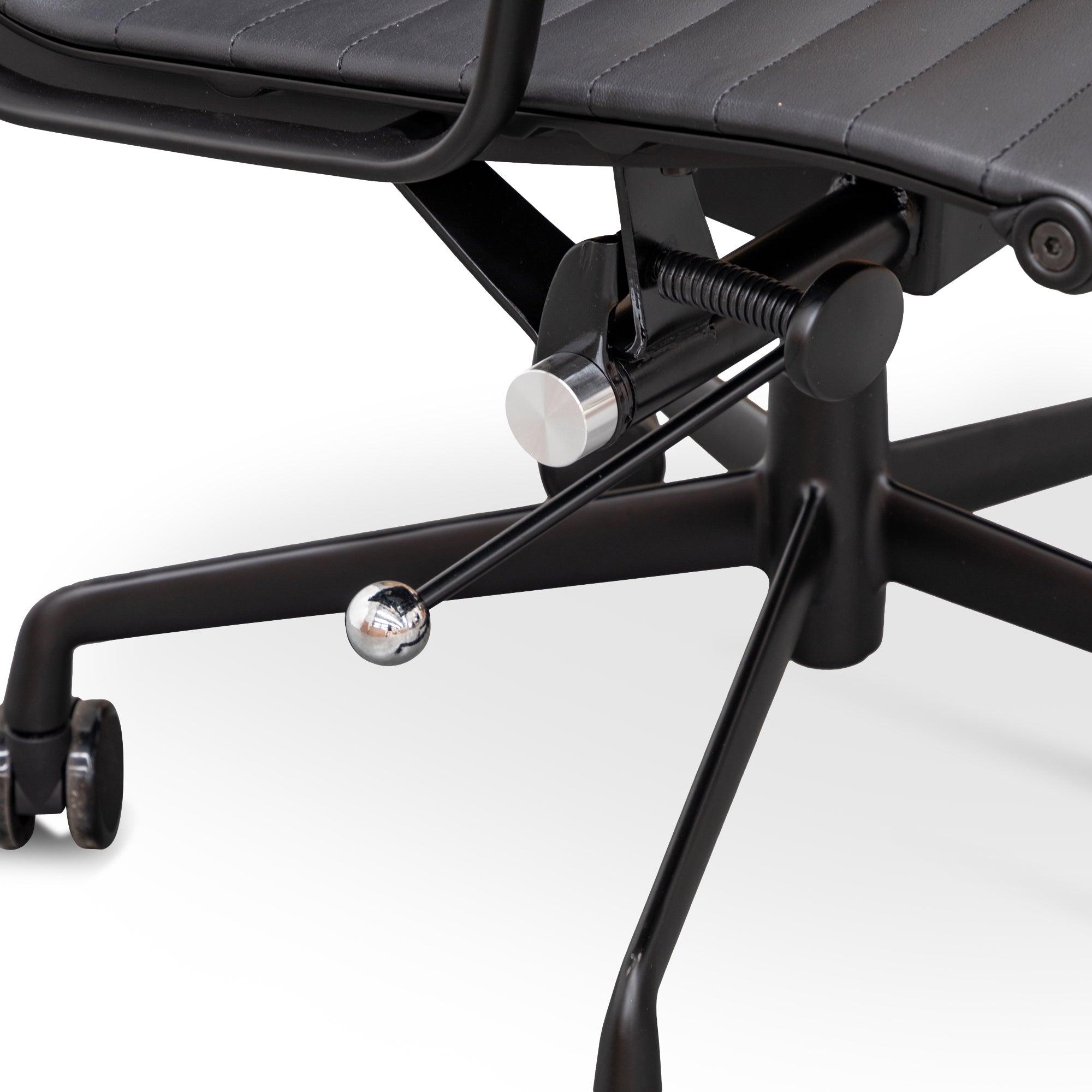 COC2970-YS - Executive Leather Office Chair - Full Black - Furniture Castle