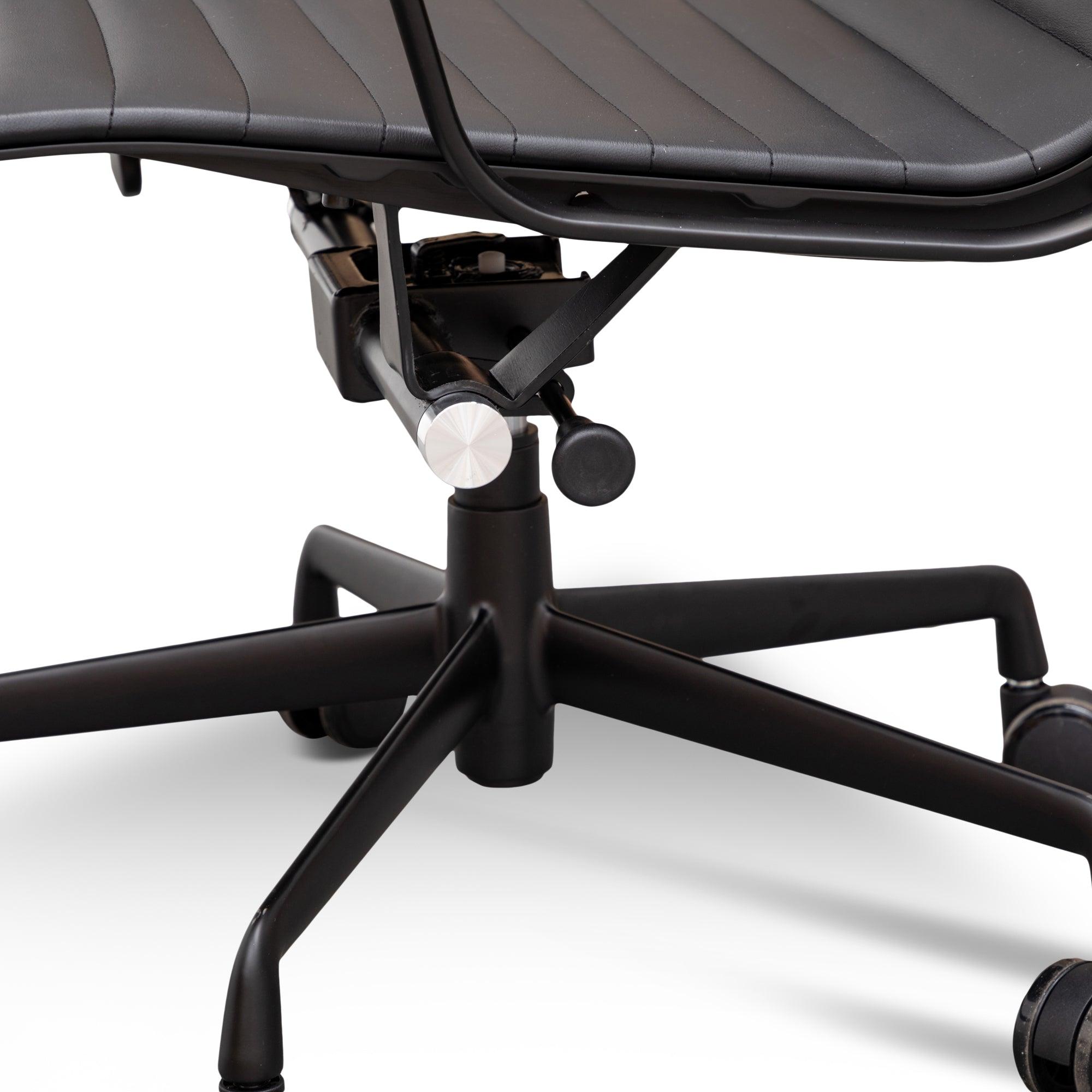 COC2970-YS - Executive Leather Office Chair - Full Black - Furniture Castle