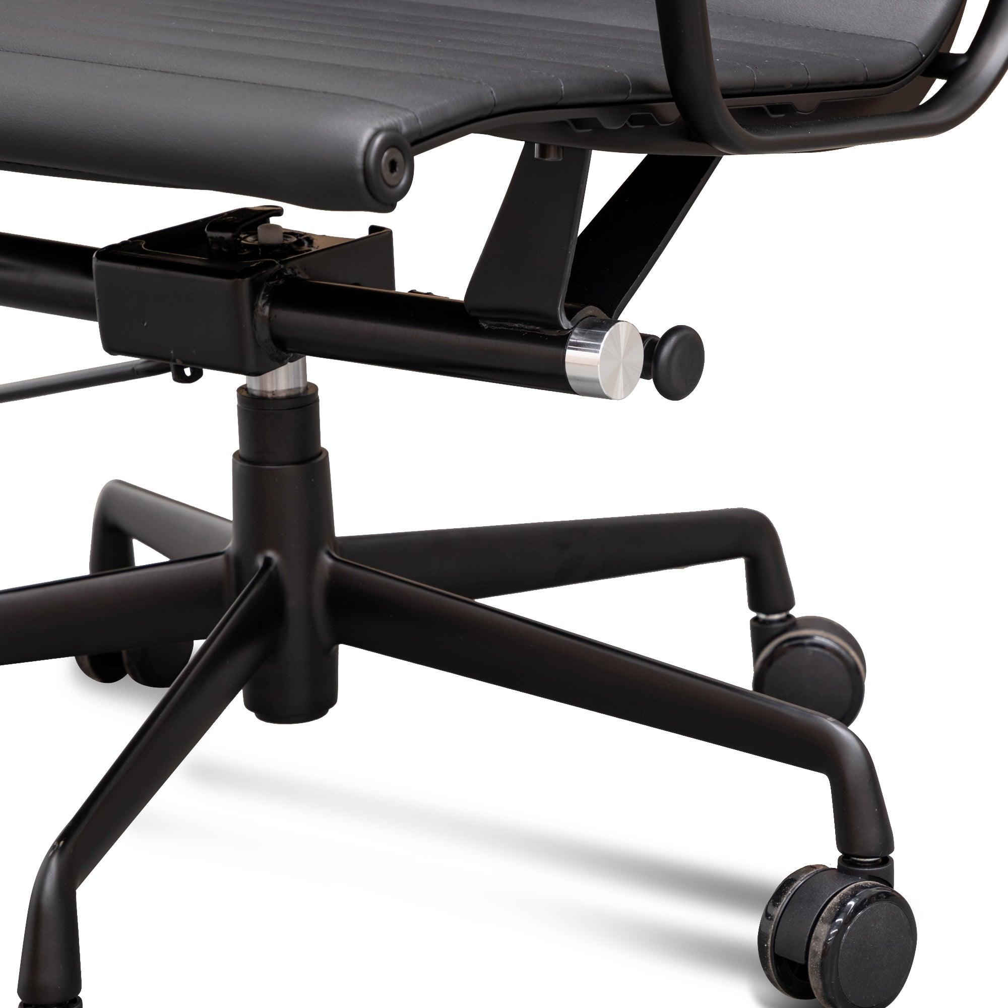 COC2970-YS - Executive Leather Office Chair - Full Black - Furniture Castle