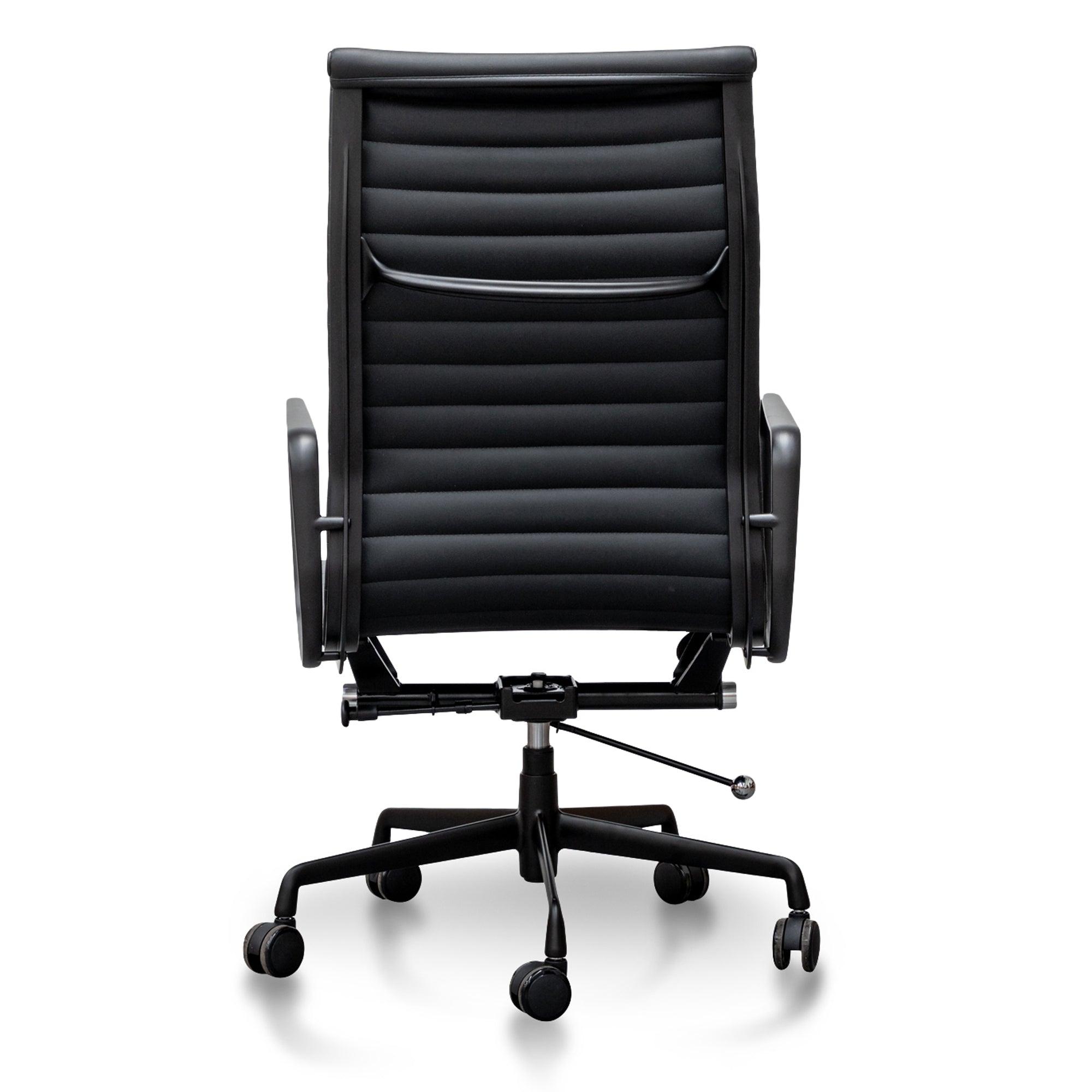 COC2970-YS - Executive Leather Office Chair - Full Black - Furniture Castle