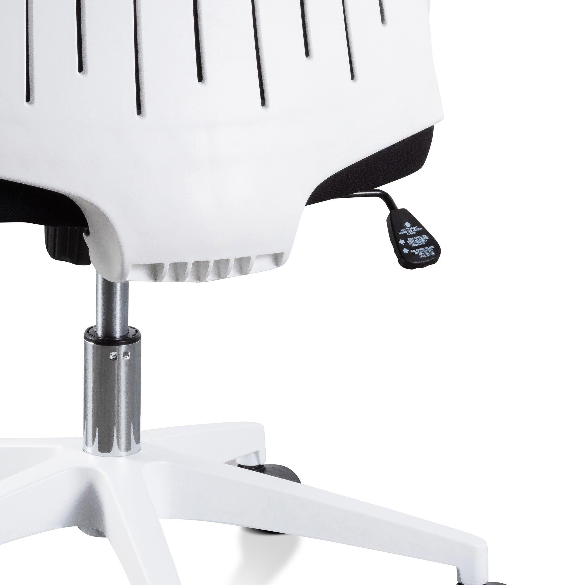 COC6208-LF Office Chair - Black and White - Furniture Castle