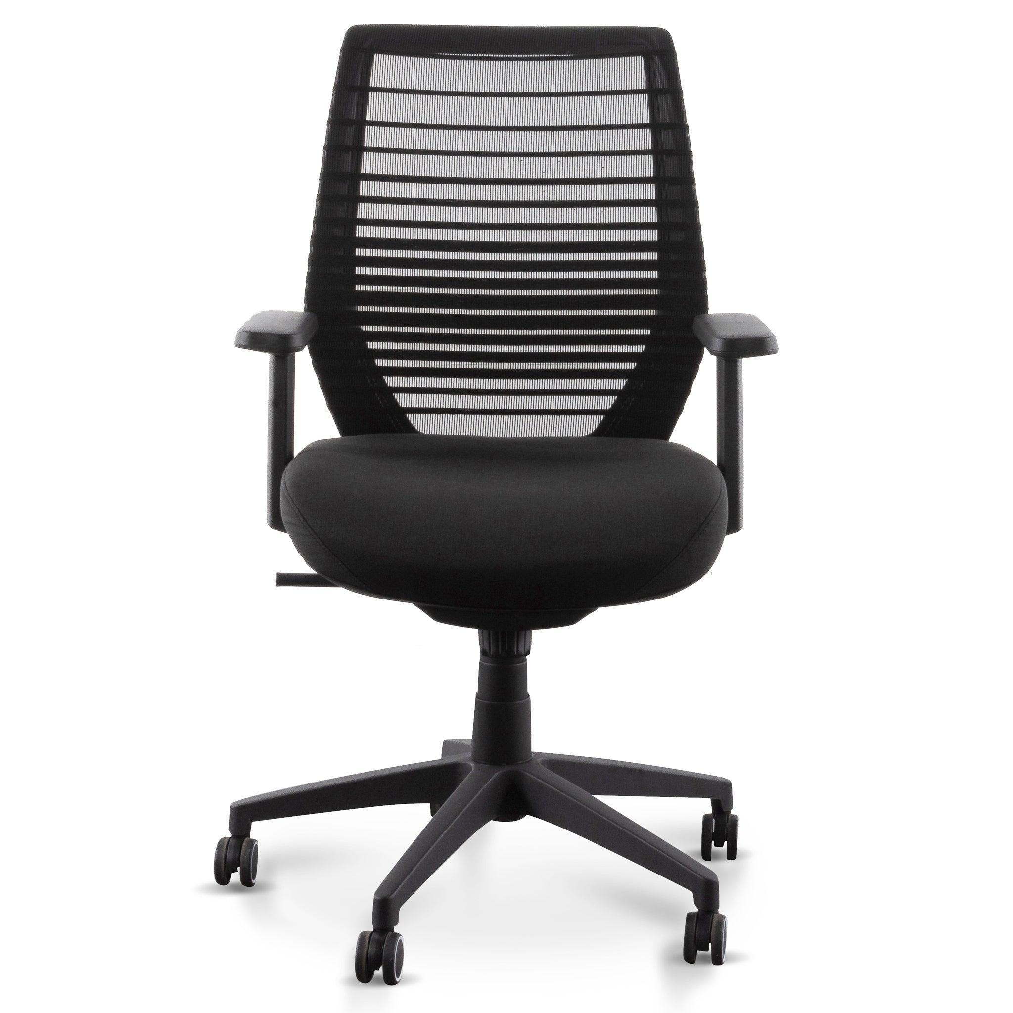 COC6209-LF Office Chair - Full Black - Furniture Castle