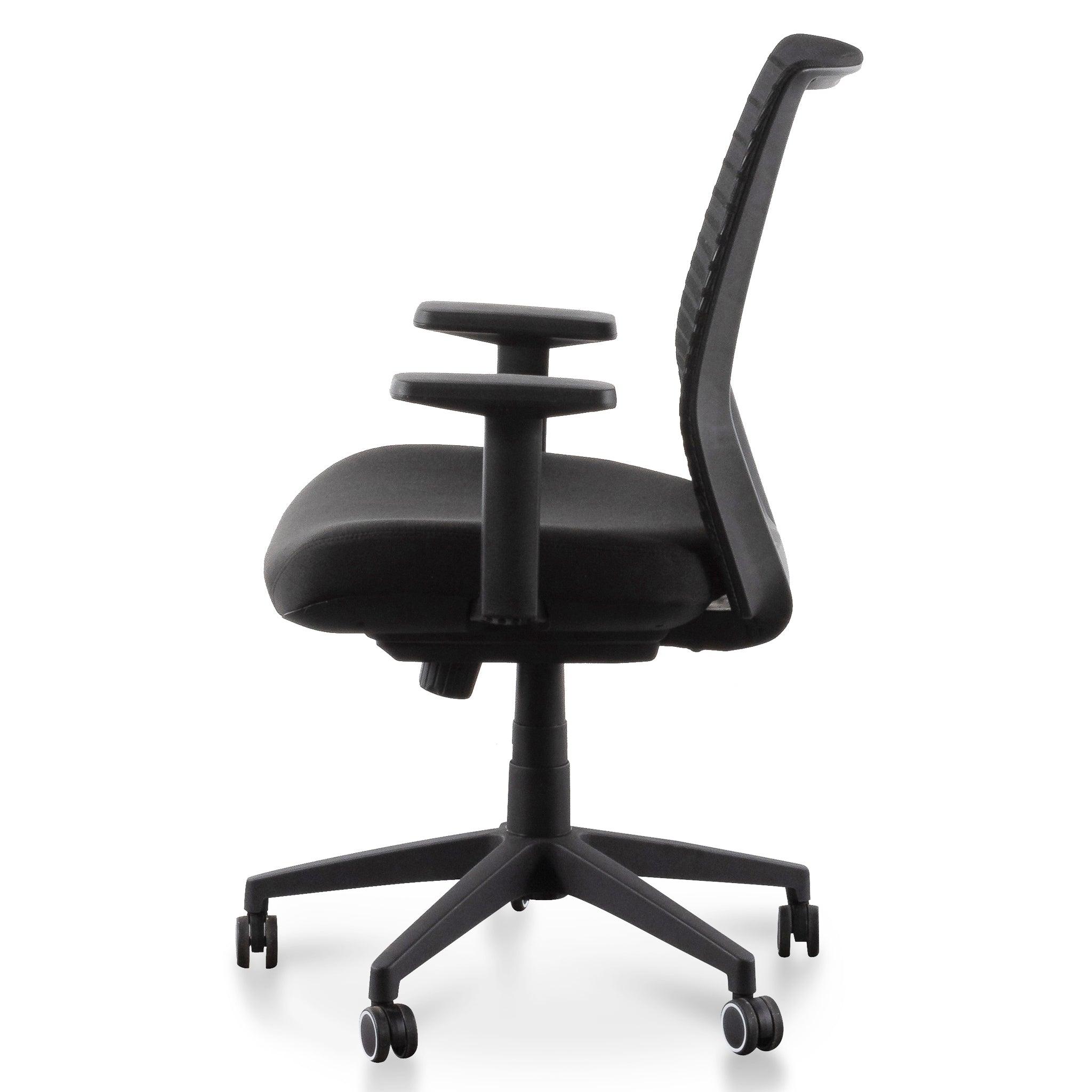 COC6209-LF Office Chair - Full Black - Furniture Castle