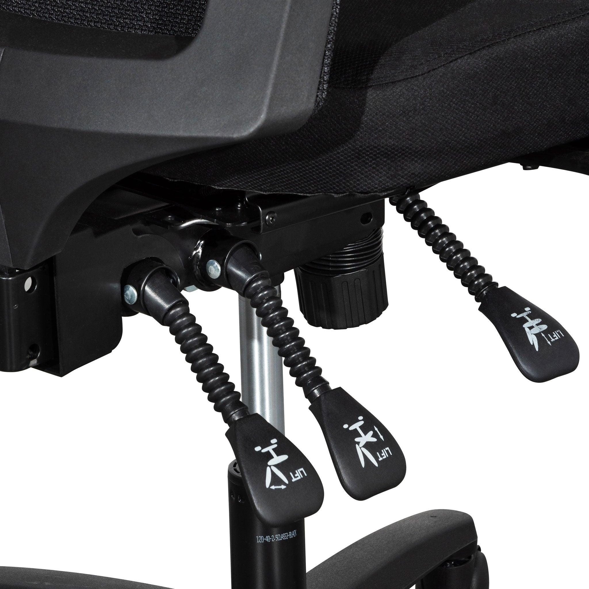 COC6242-UN High Back Mesh Office Chair - Black - Furniture Castle