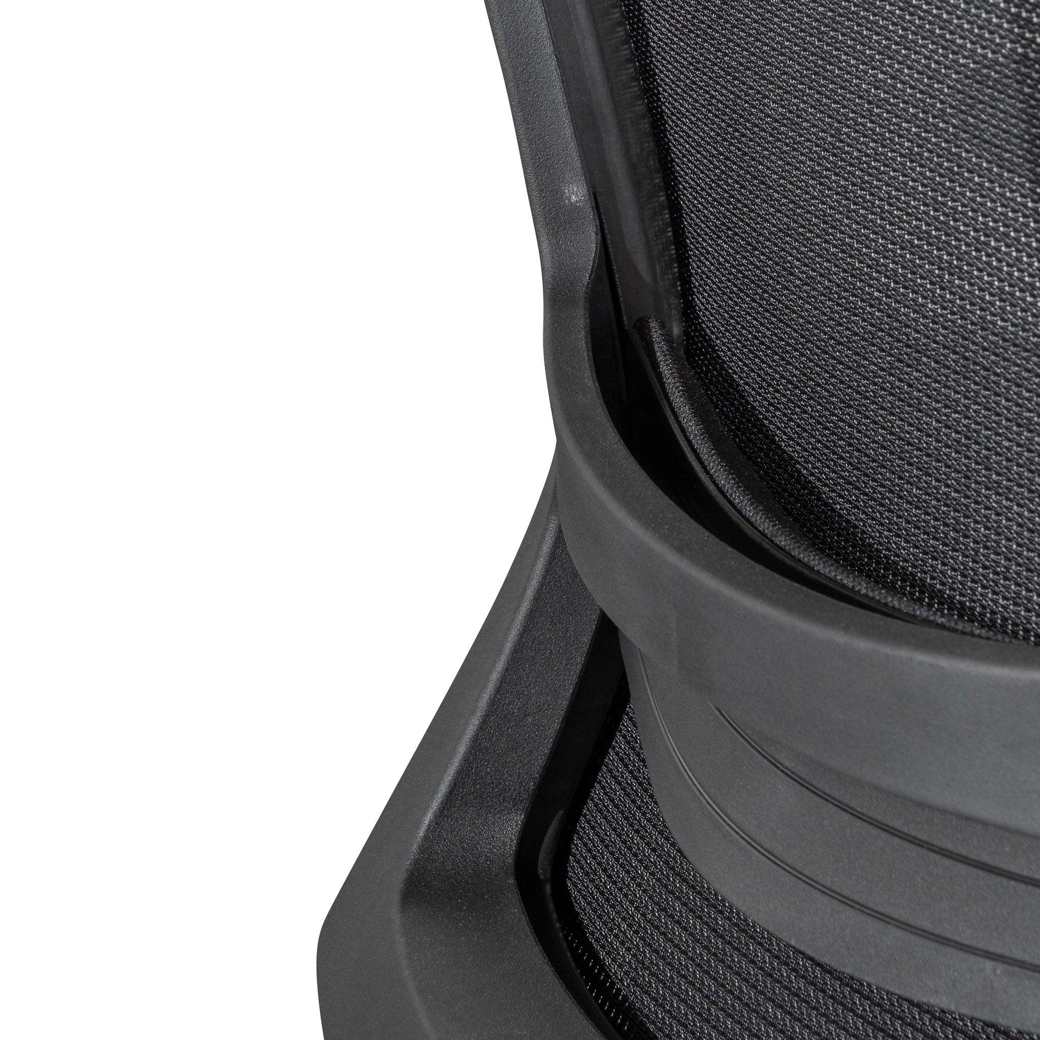COC6242-UN High Back Mesh Office Chair - Black - Furniture Castle