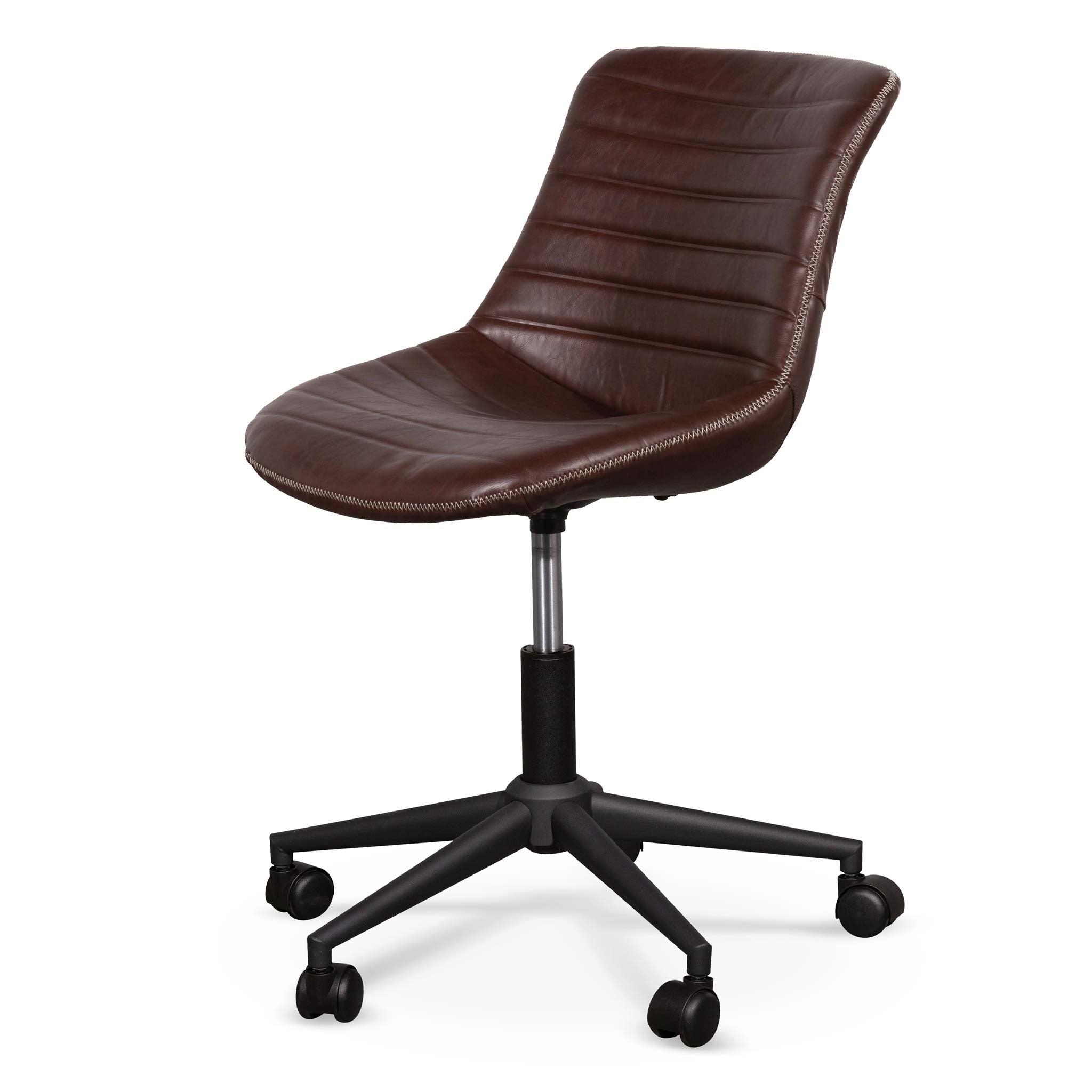 COC6506-LF Office Chair - Hickory Brown - Furniture Castle