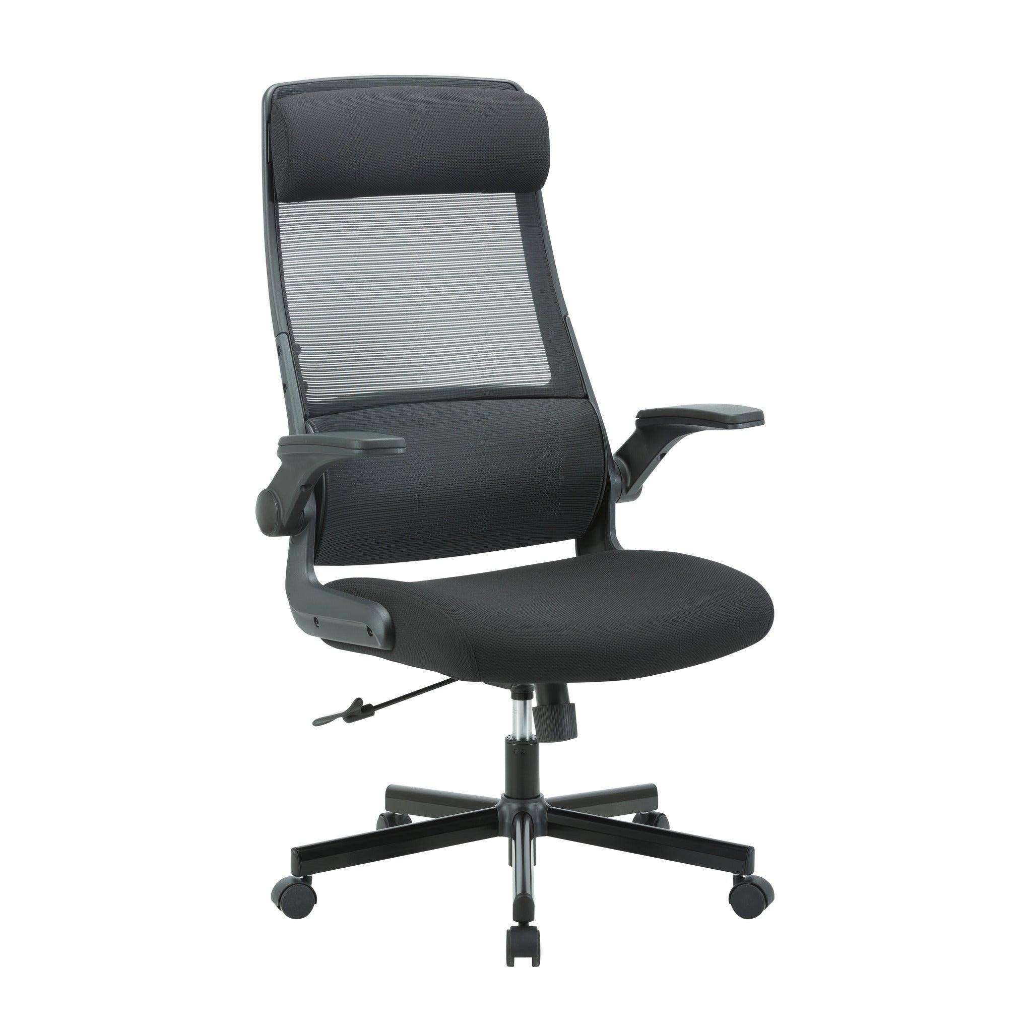 COC8251-UN Mesh Ergonomic Office Chair - Black - Furniture Castle