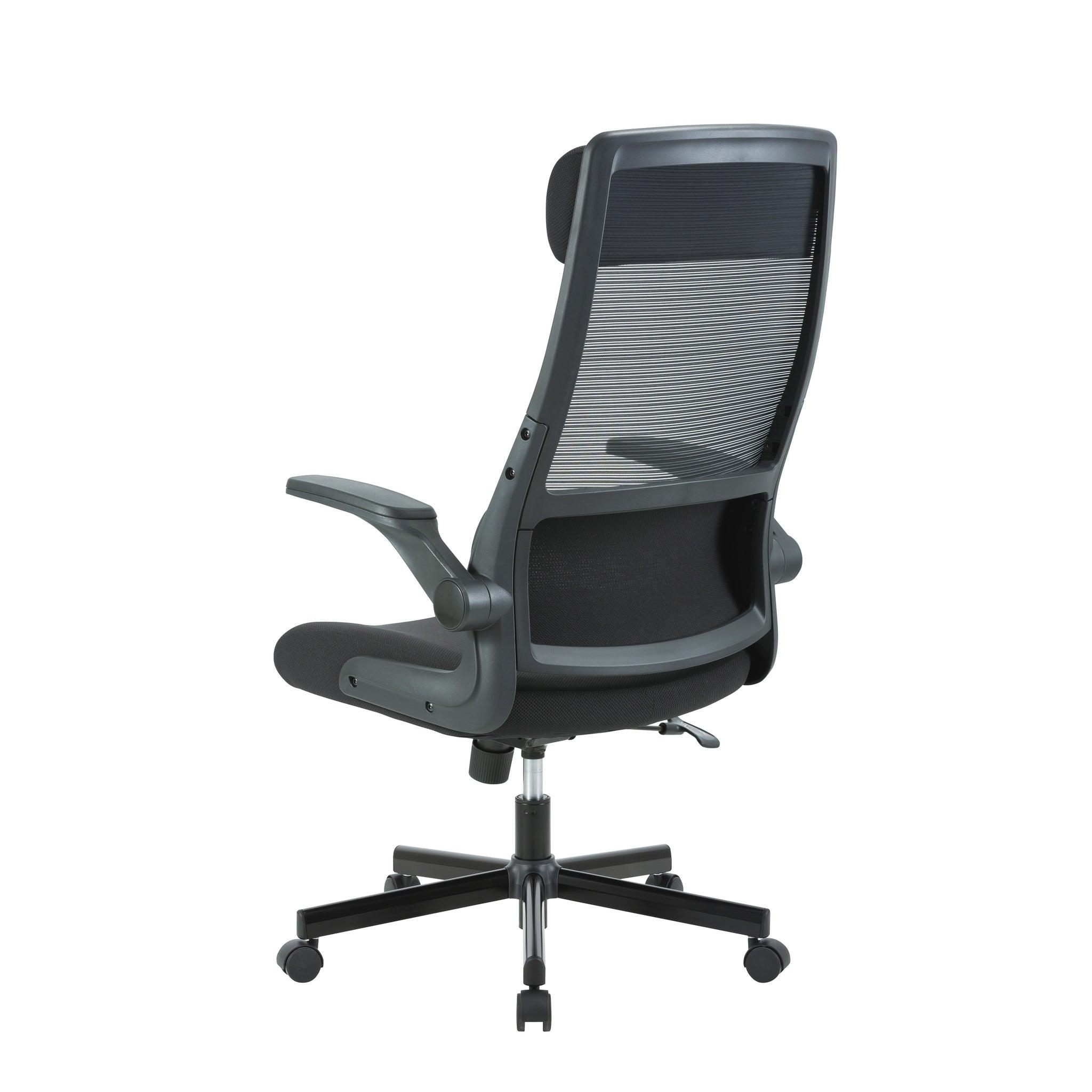COC8251-UN Mesh Ergonomic Office Chair - Black - Furniture Castle
