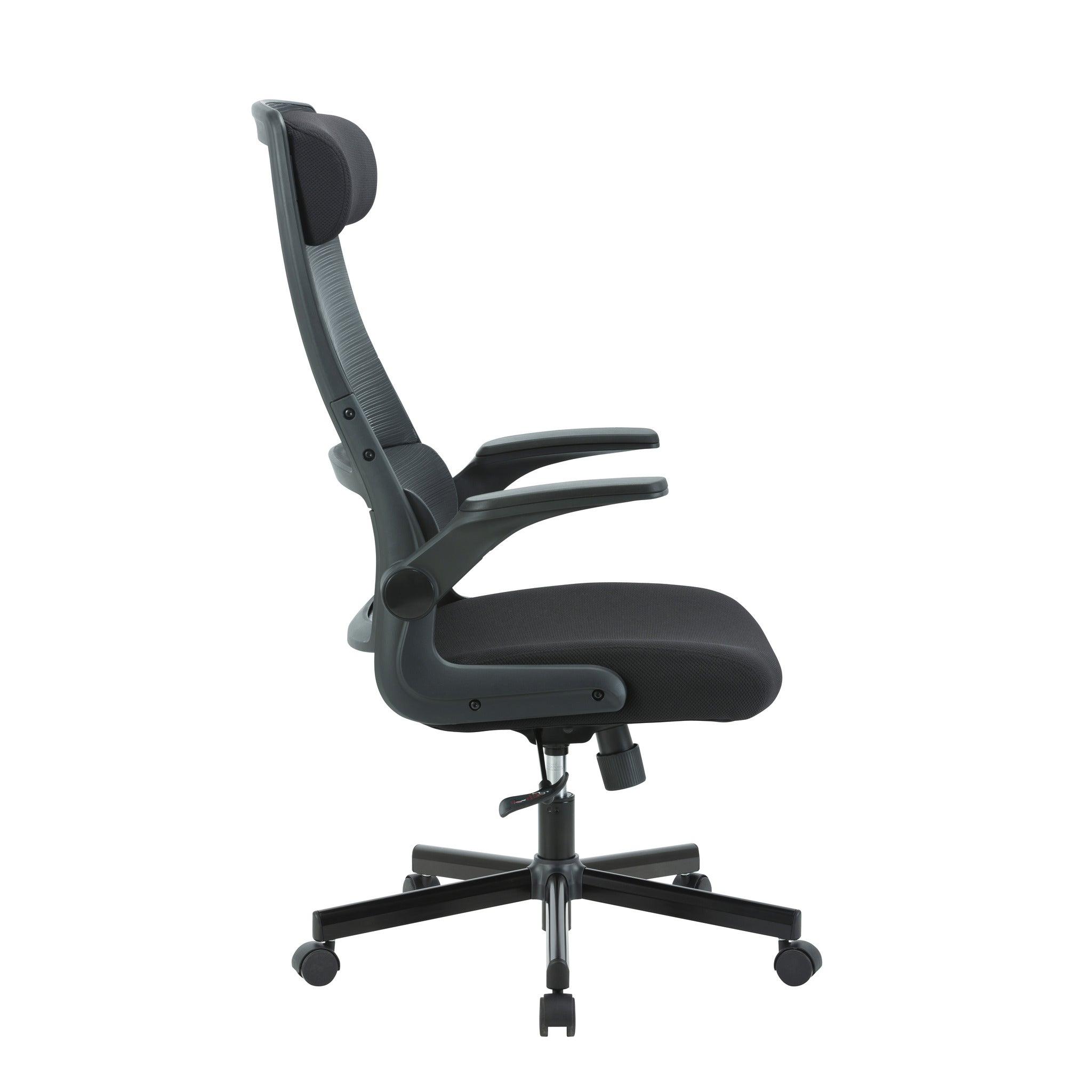 COC8251-UN Mesh Ergonomic Office Chair - Black - Furniture Castle
