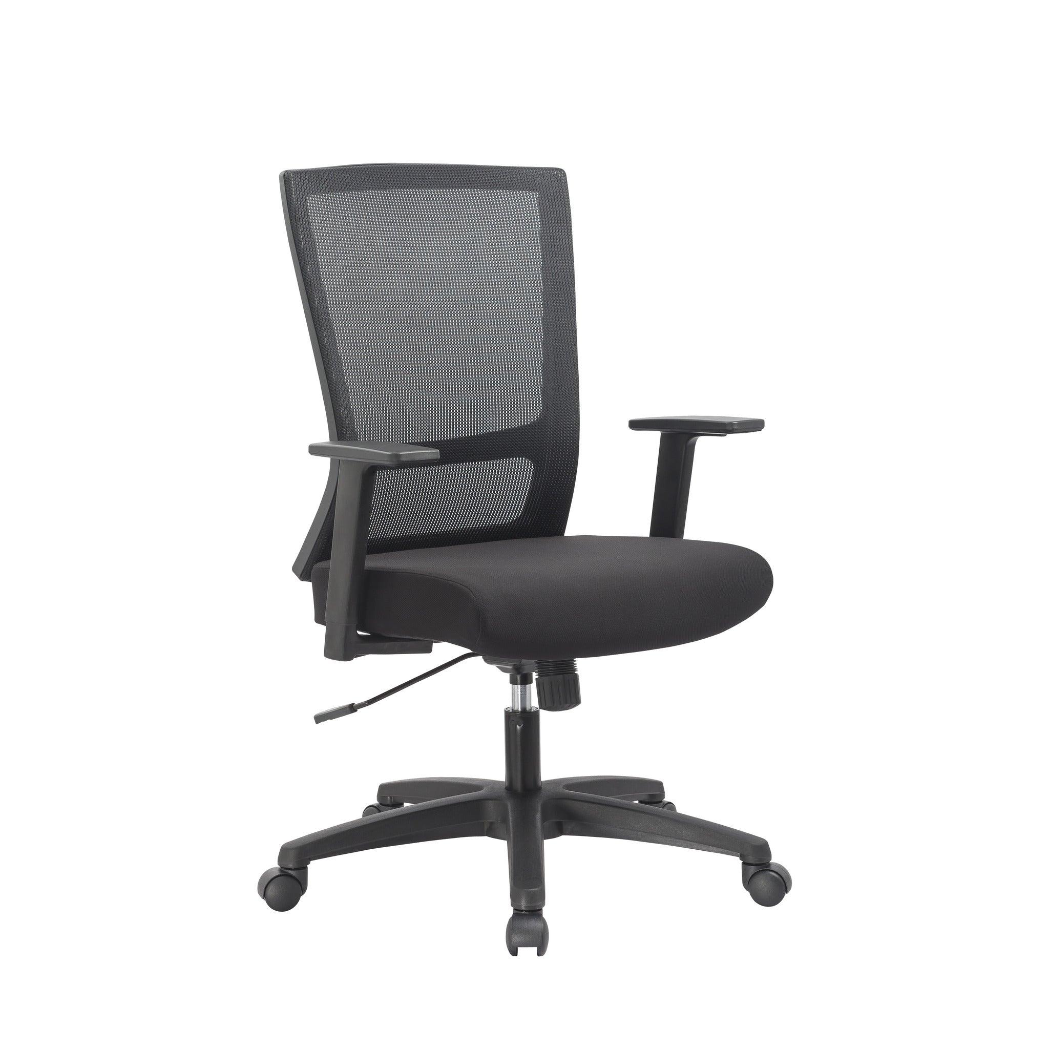 COC8253-UN Mesh Ergonomic Office Chair - Black - Furniture Castle