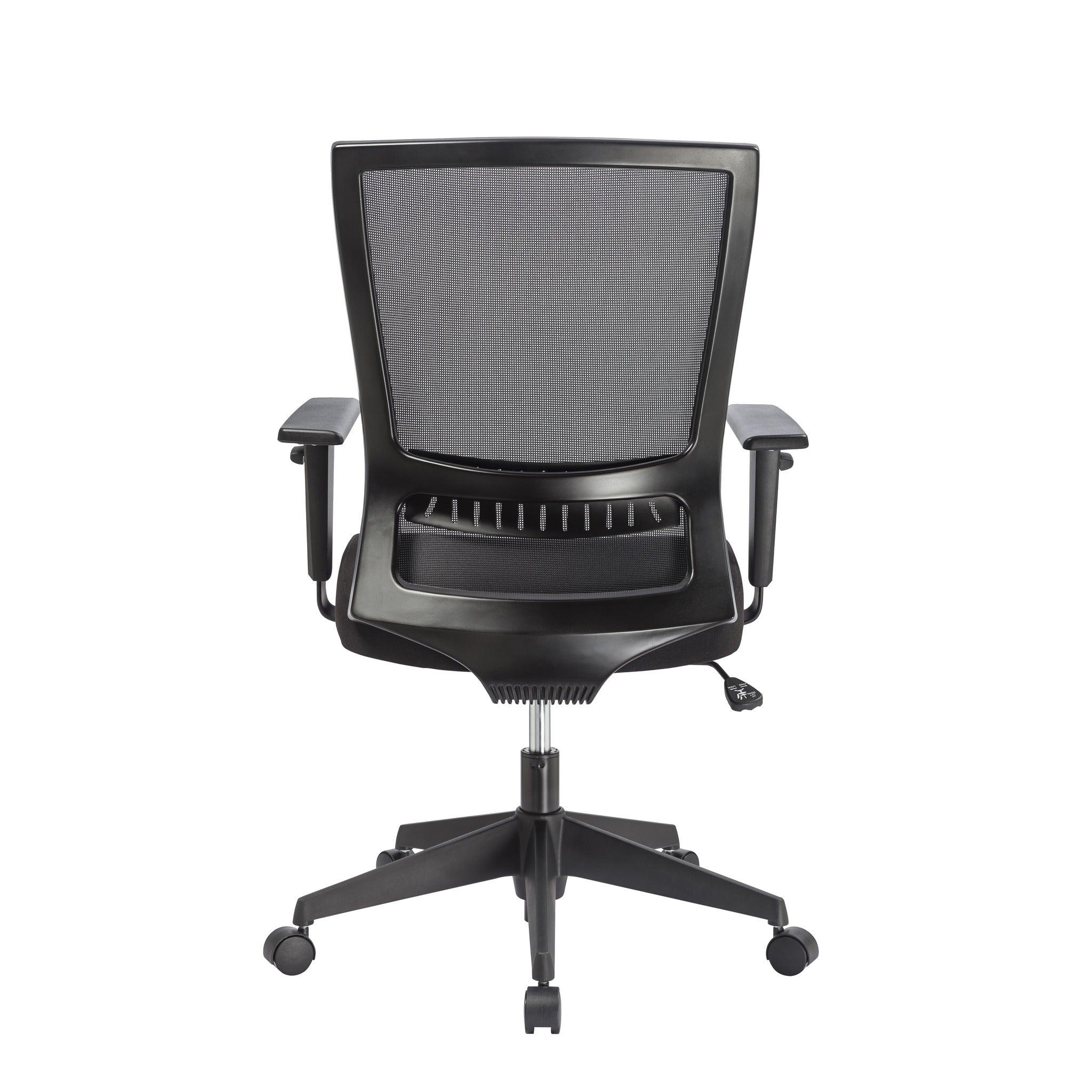 COC8253-UN Mesh Ergonomic Office Chair - Black - Furniture Castle