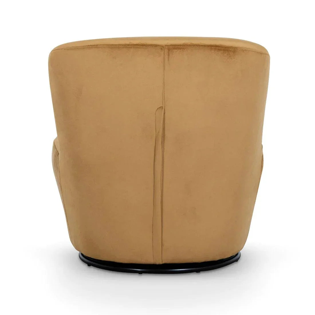 Comfy Swivel Lounge Chair - Mustard - Furniture Castle