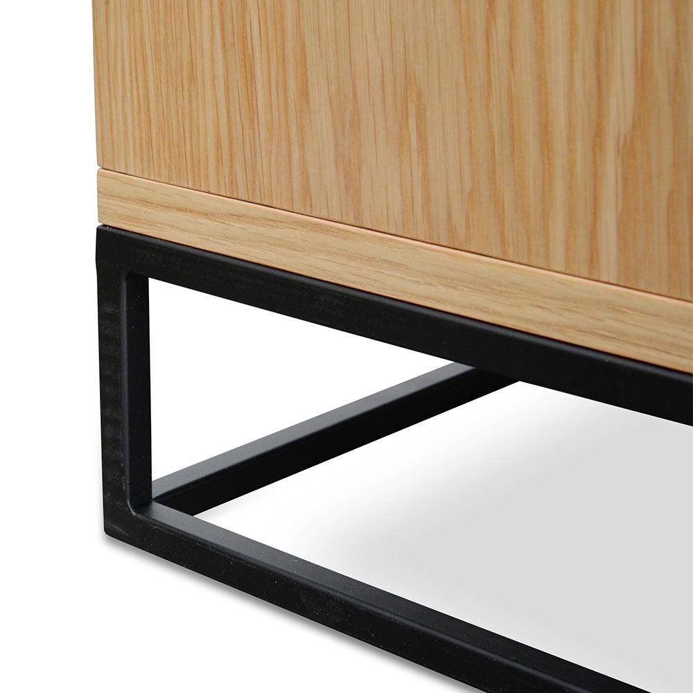 CST2139-CN Bedside Table - Natural Oak - Furniture Castle