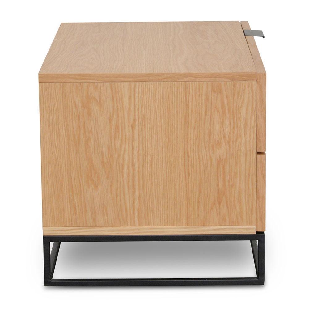 CST2139-CN Bedside Table - Natural Oak - Furniture Castle