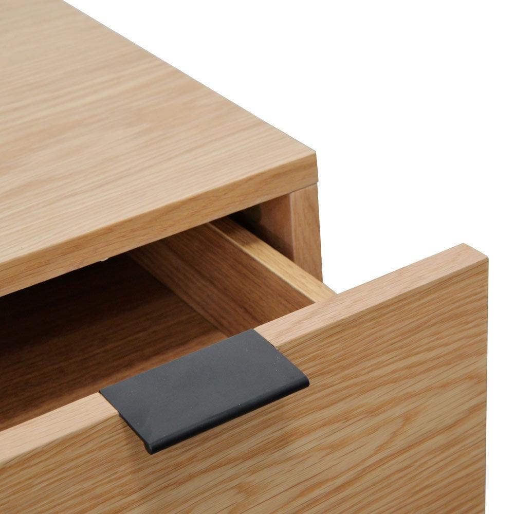 CST2139-CN Bedside Table - Natural Oak - Furniture Castle