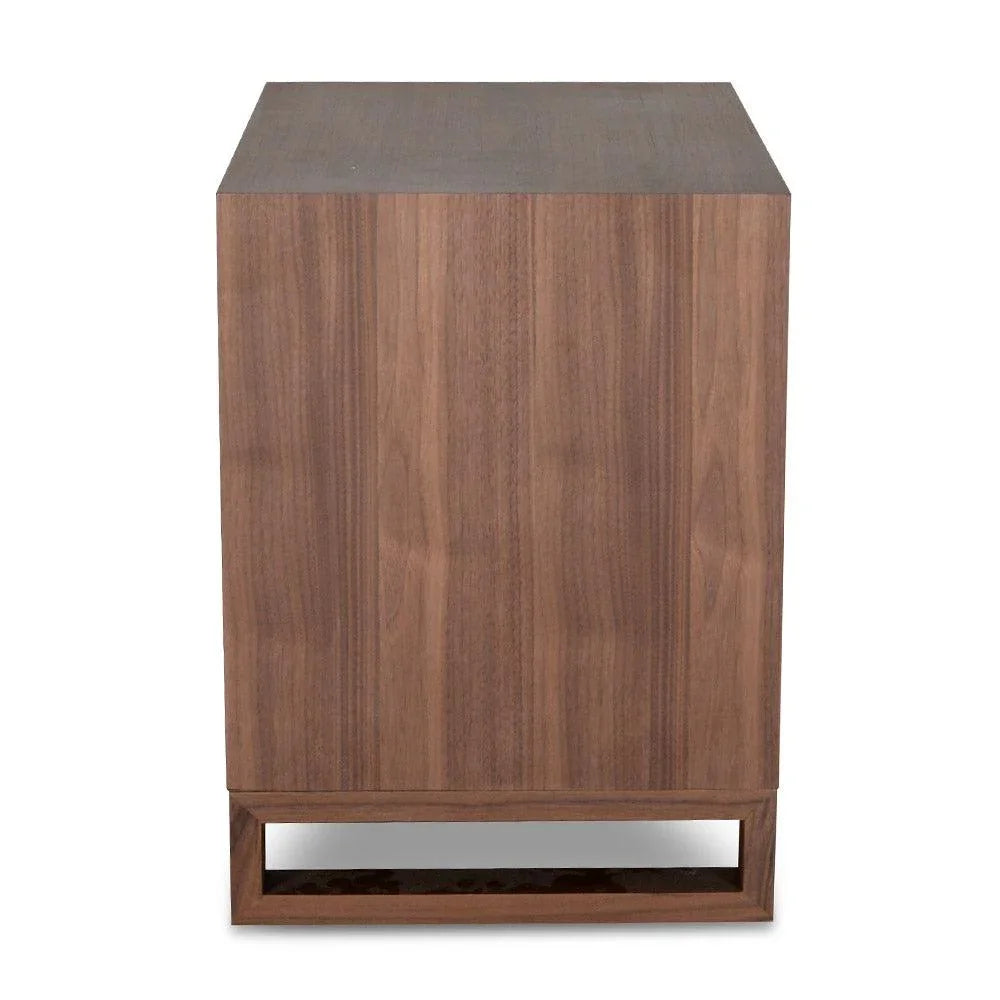 CST2143-CN Bedside Table - Walnut - Furniture Castle
