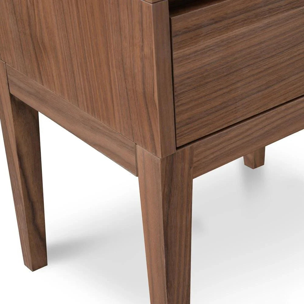 CST2162-CN Bedside Table - Walnut - Furniture Castle