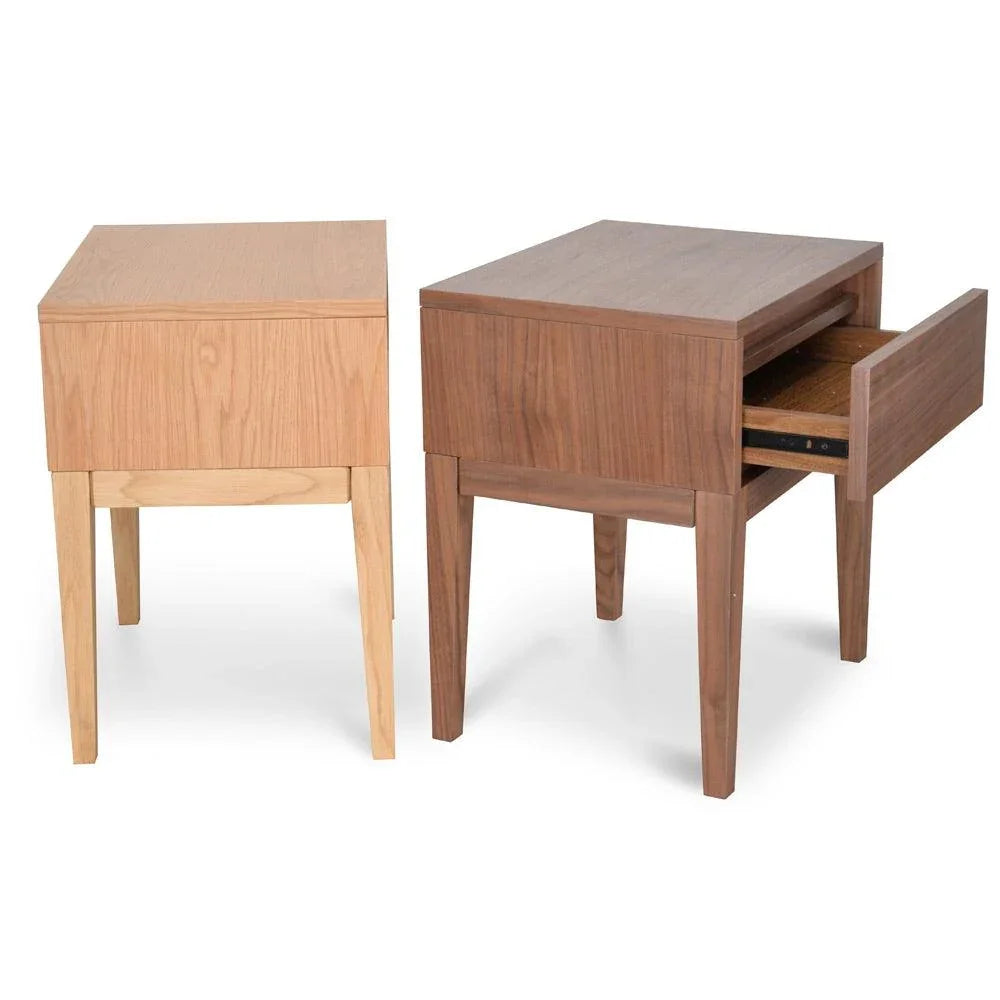 CST2163-CN Bedside Table - Natural Oak - Furniture Castle