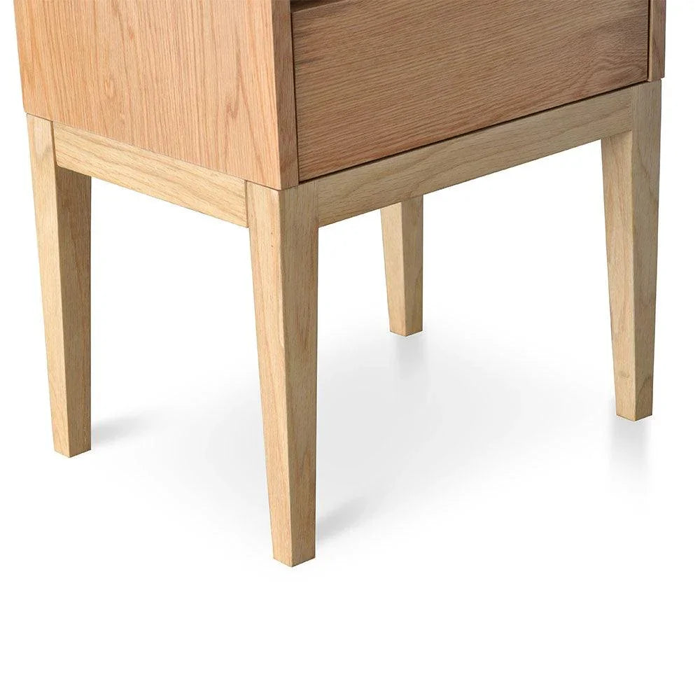 CST2163-CN Bedside Table - Natural Oak - Furniture Castle