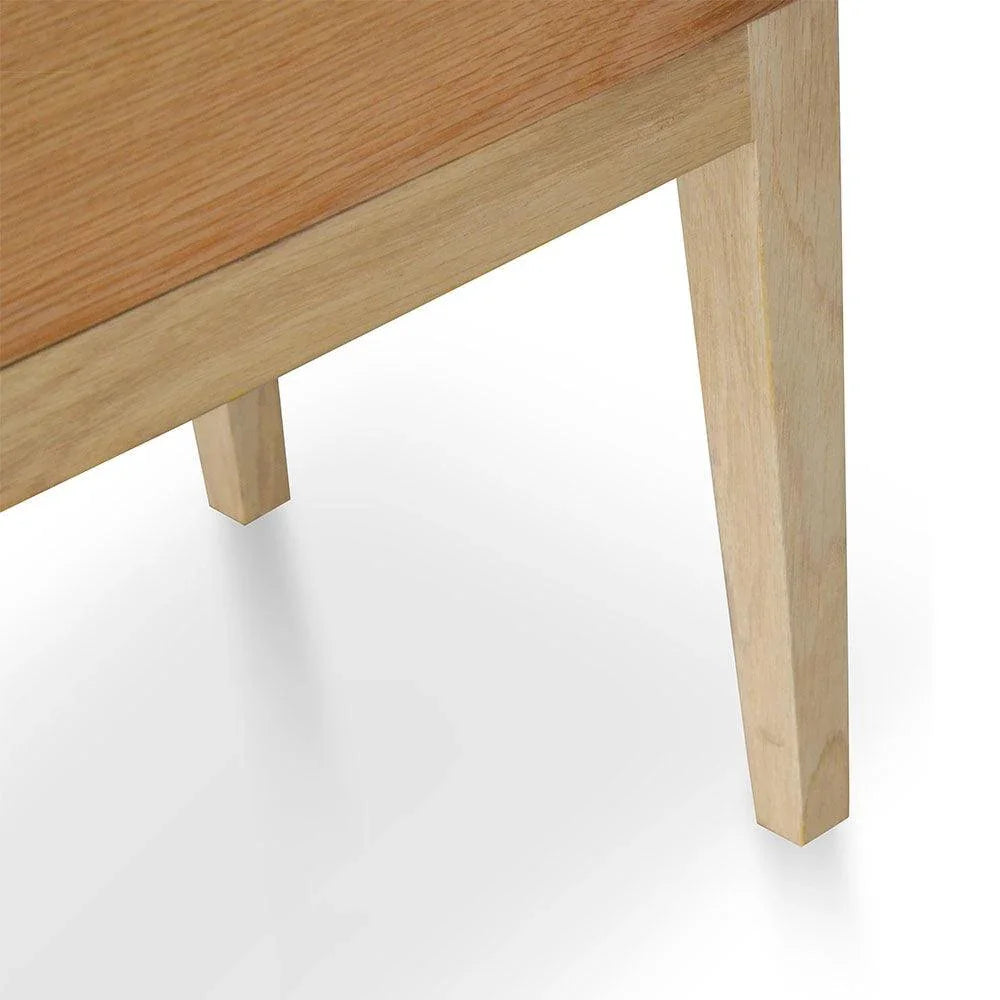 CST2163-CN Bedside Table - Natural Oak - Furniture Castle