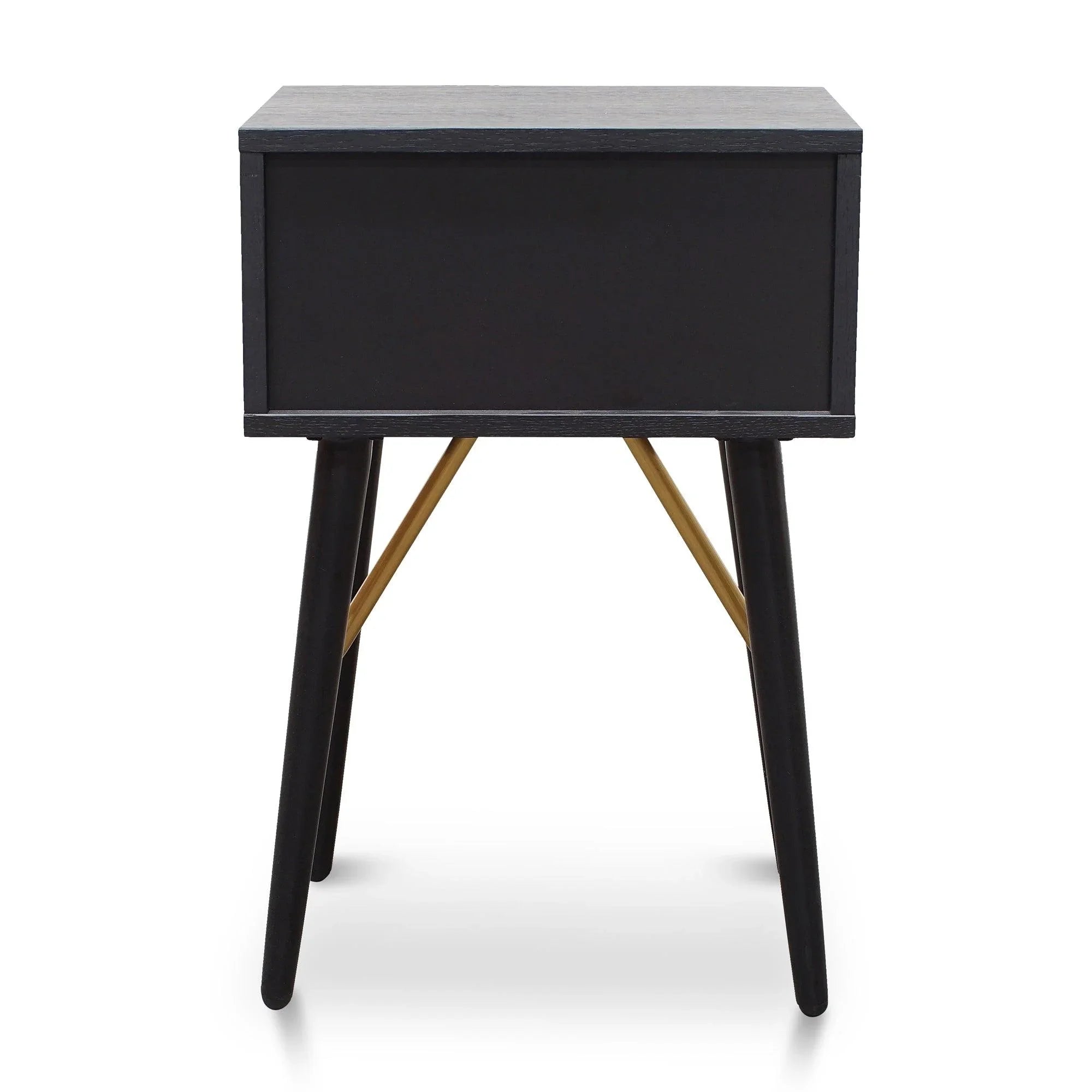 CST2666-DW Bed Side Table - Black - Furniture Castle