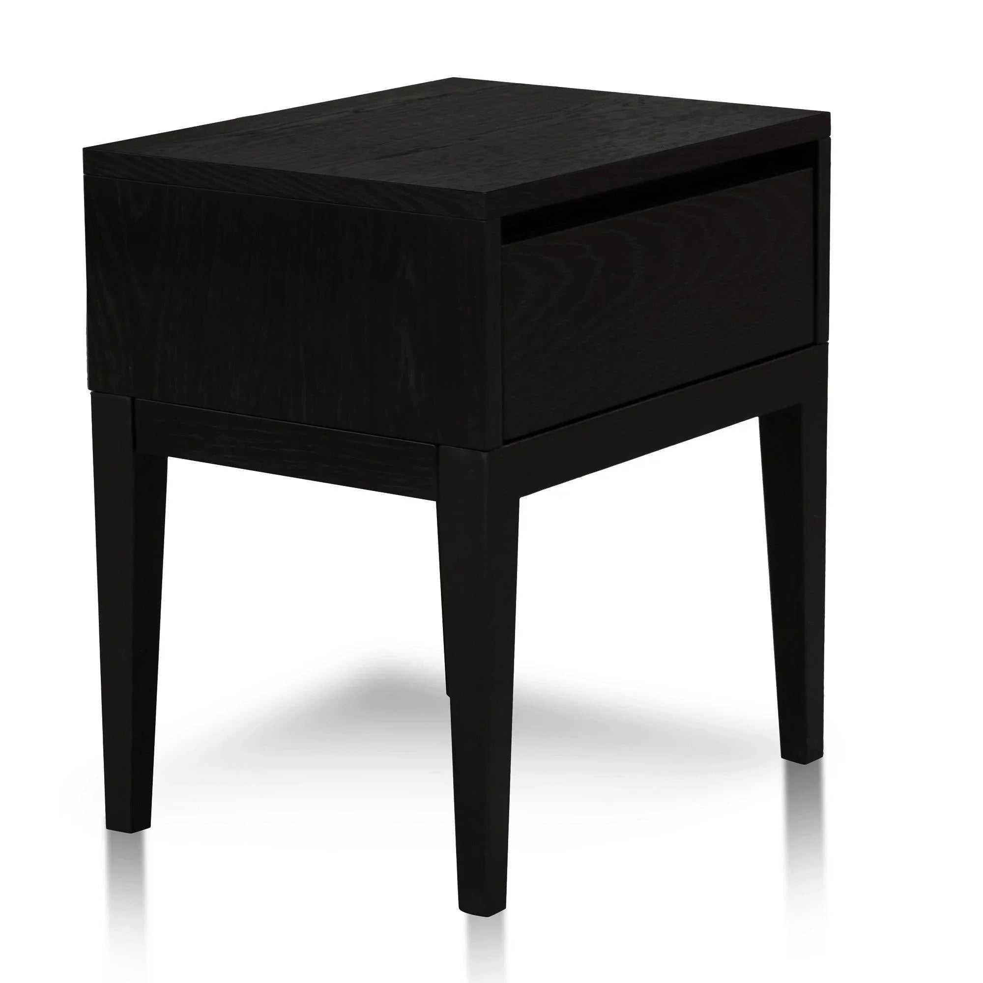 CST2843-CN - Bedside Table - Black Oak - Furniture Castle