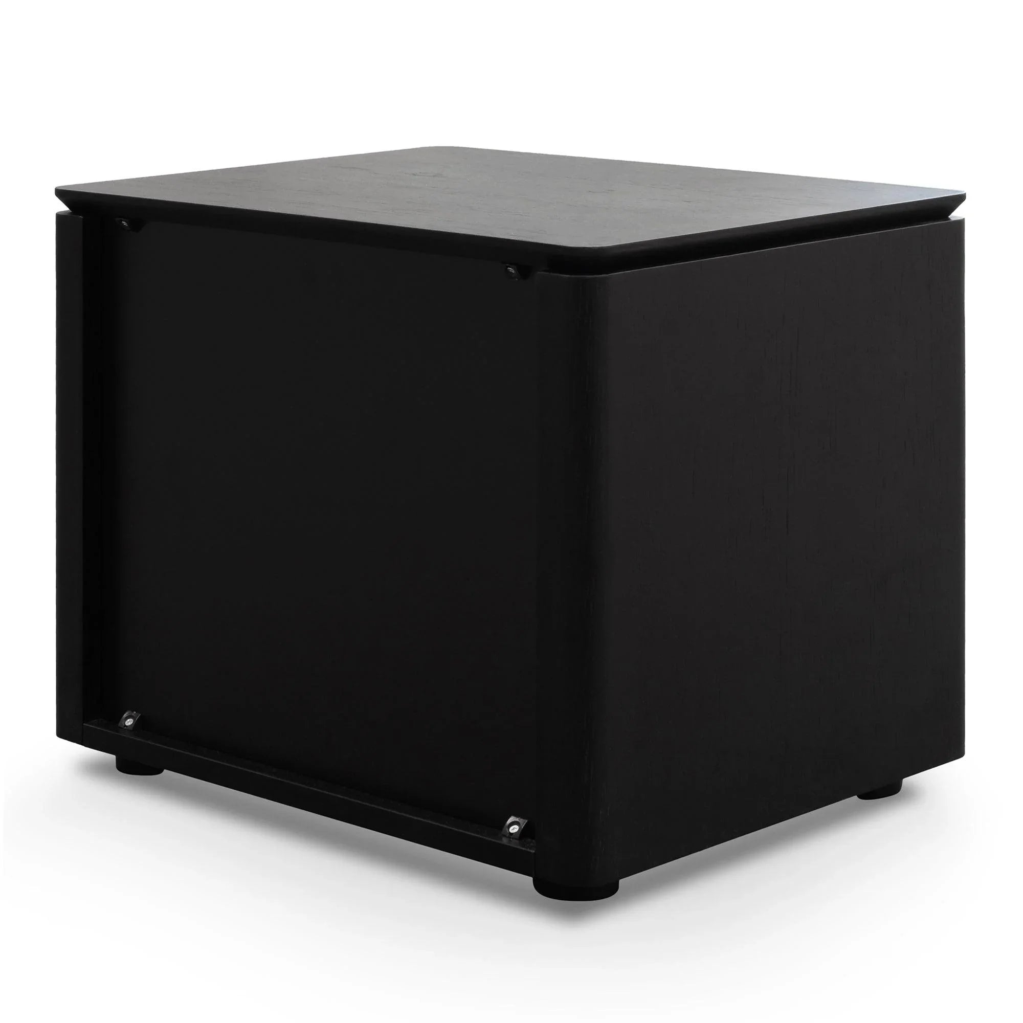 CST2844-CN - Bedside Table - Black Oak Veneer - Furniture Castle