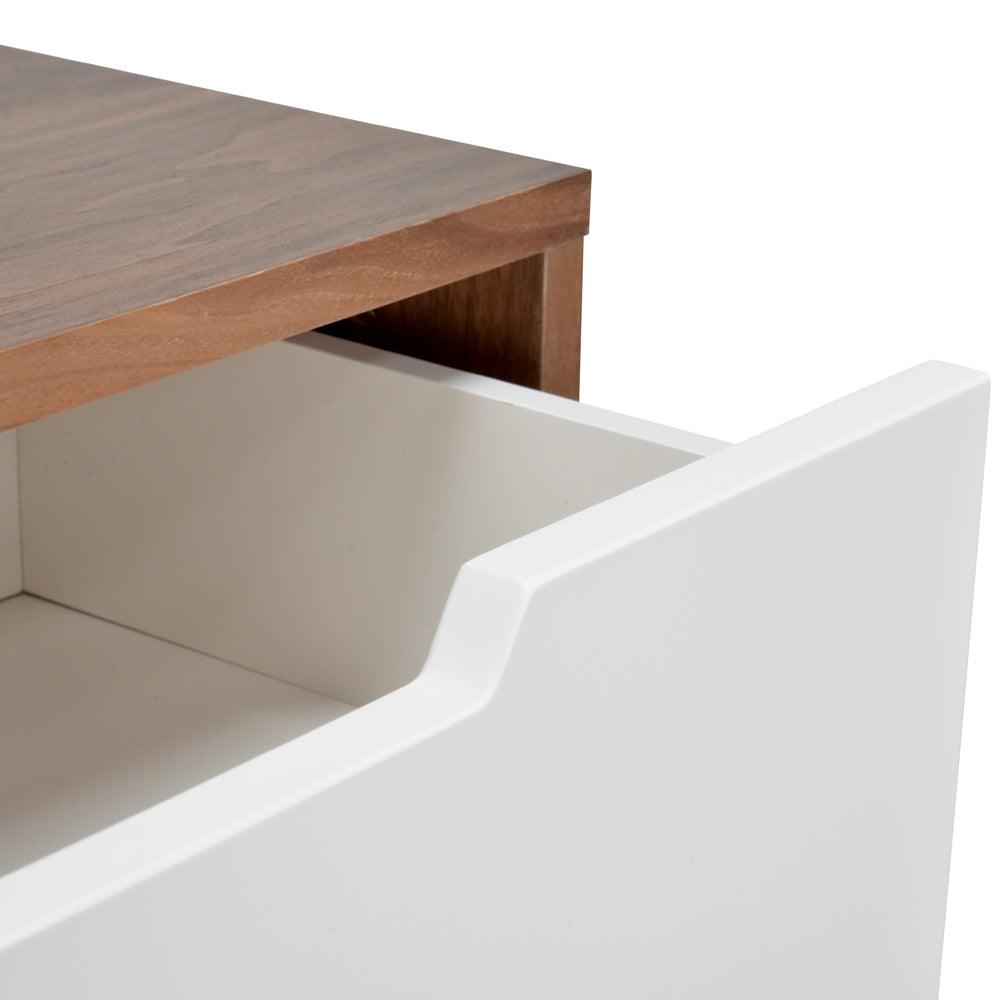 CST341-DW Beside table - walnut - Furniture Castle