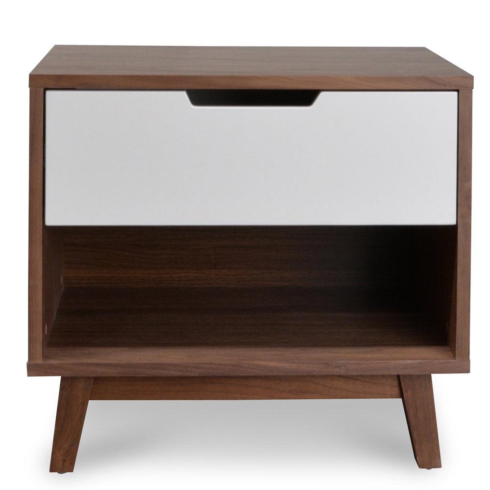 CST341-DW Beside table - walnut - Furniture Castle