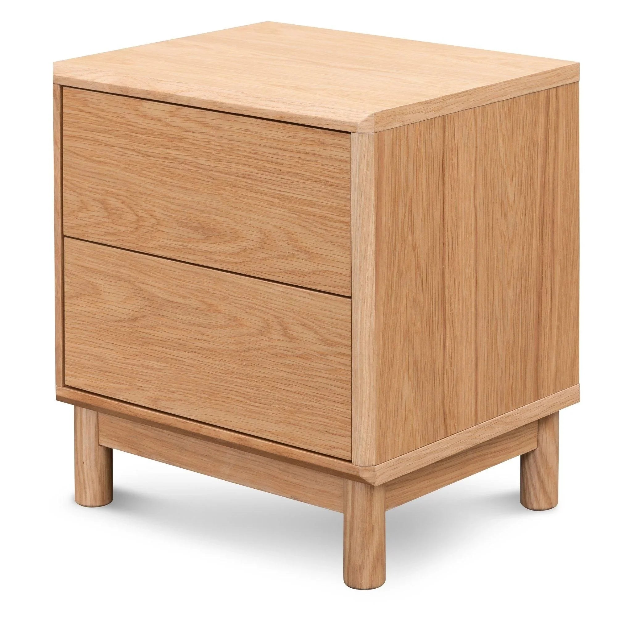 CST6087-CN - Bedside Table - Natural Oak - Furniture Castle