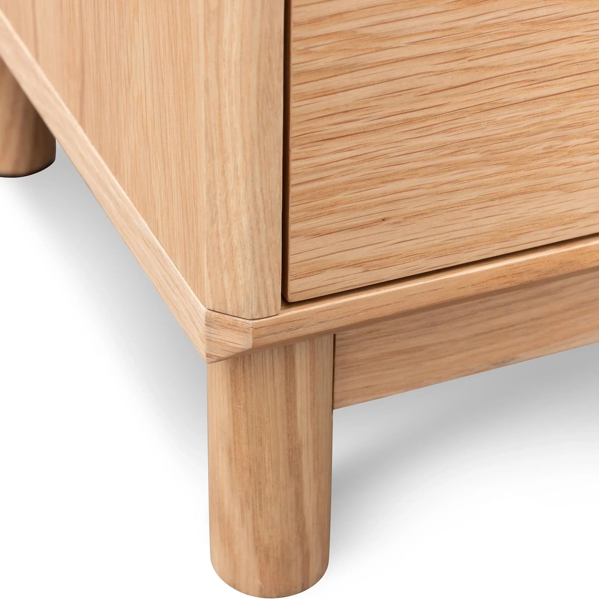 CST6087-CN - Bedside Table - Natural Oak - Furniture Castle