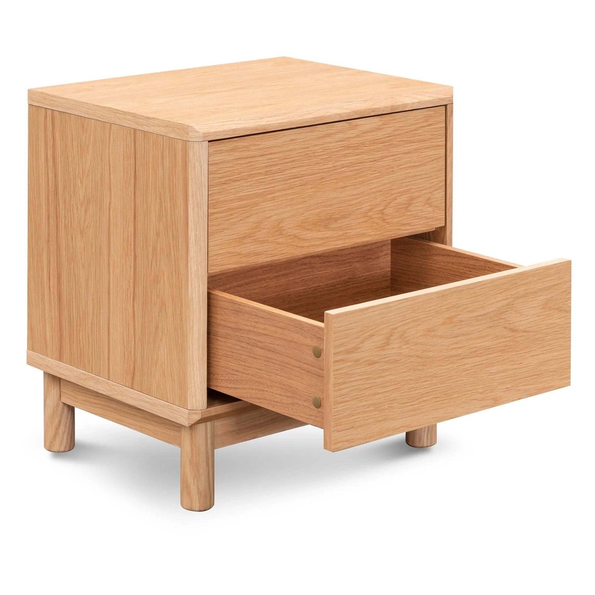 CST6087-CN - Bedside Table - Natural Oak - Furniture Castle