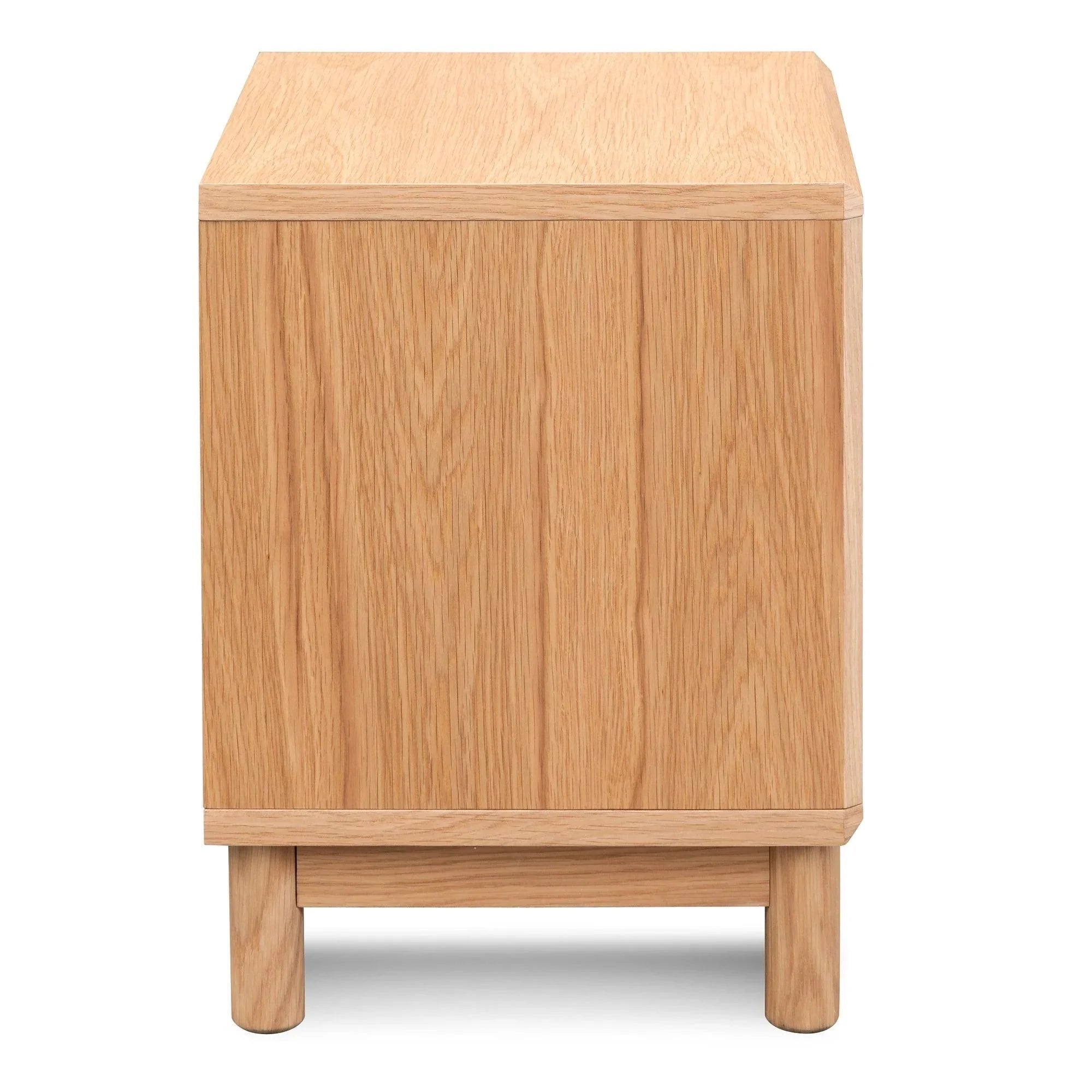 CST6087-CN - Bedside Table - Natural Oak - Furniture Castle