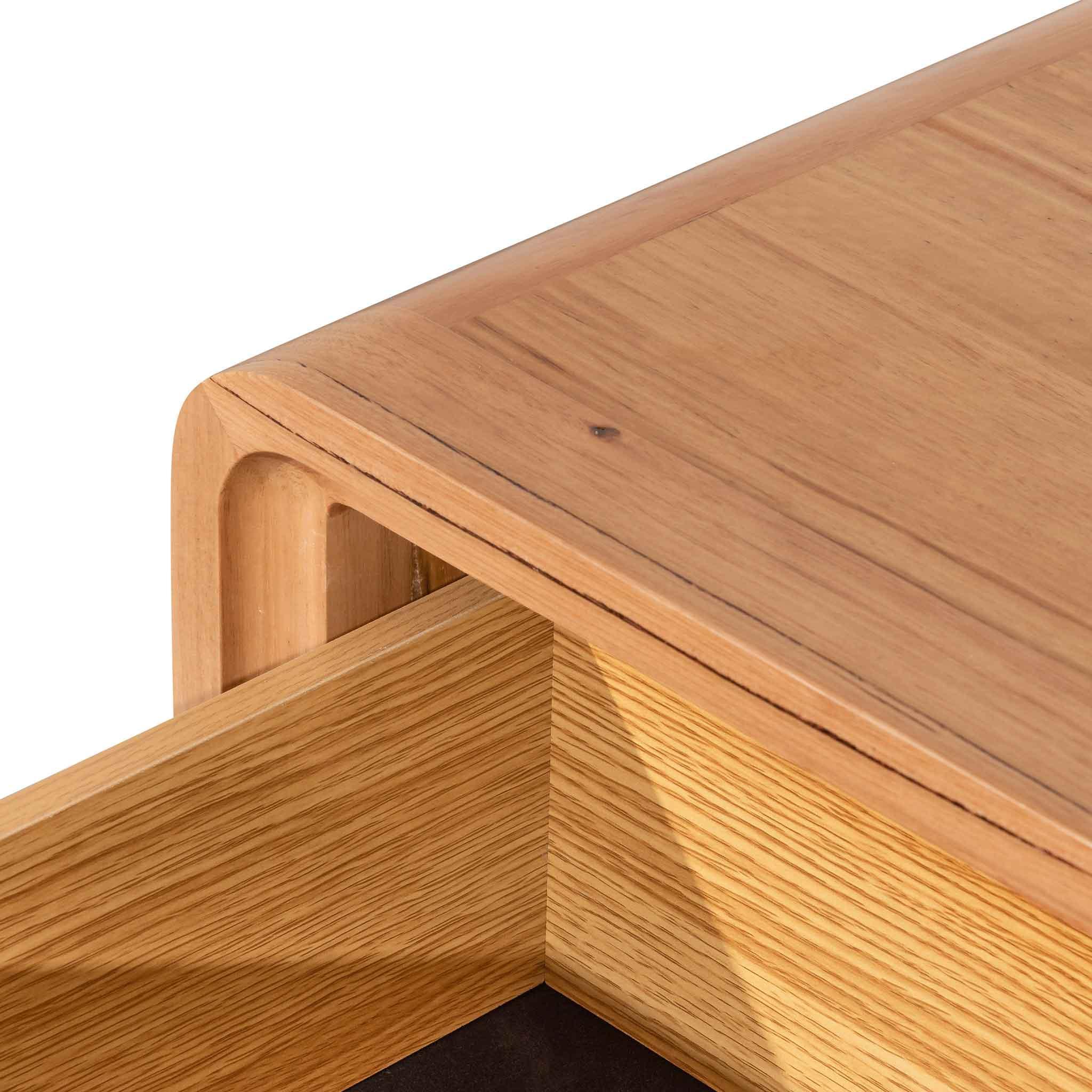 CST6338-AW Single Drawer Bedside Table - Messmate - Furniture Castle