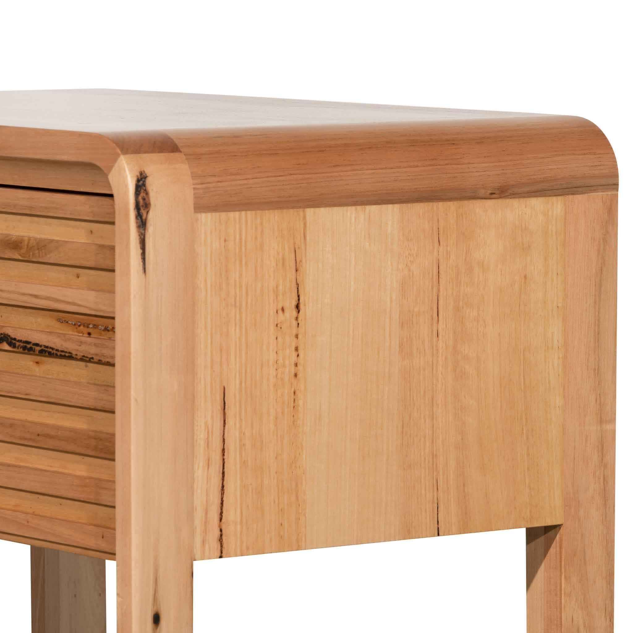 CST6338-AW Single Drawer Bedside Table - Messmate - Furniture Castle