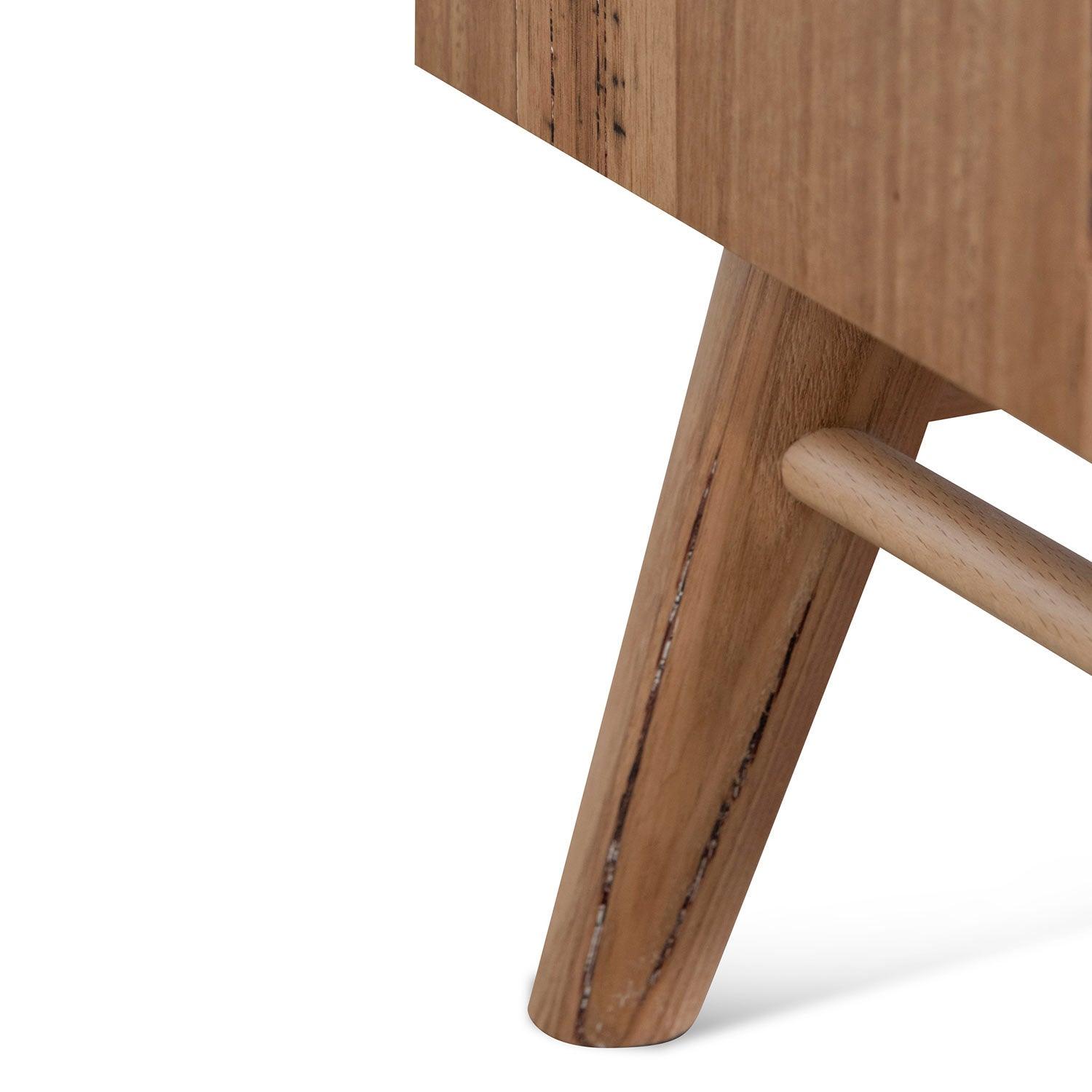 CST6467-AW Bedside Table - Wormy Chestnut - Furniture Castle