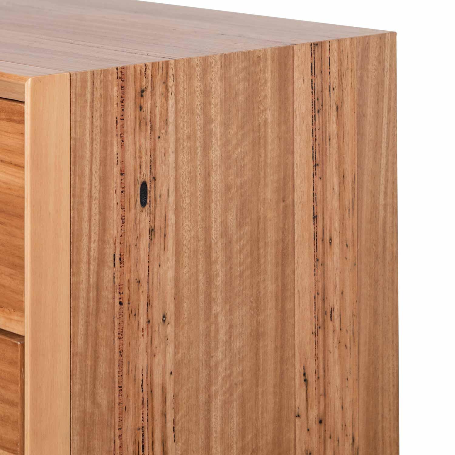 CST6467-AW Bedside Table - Wormy Chestnut - Furniture Castle