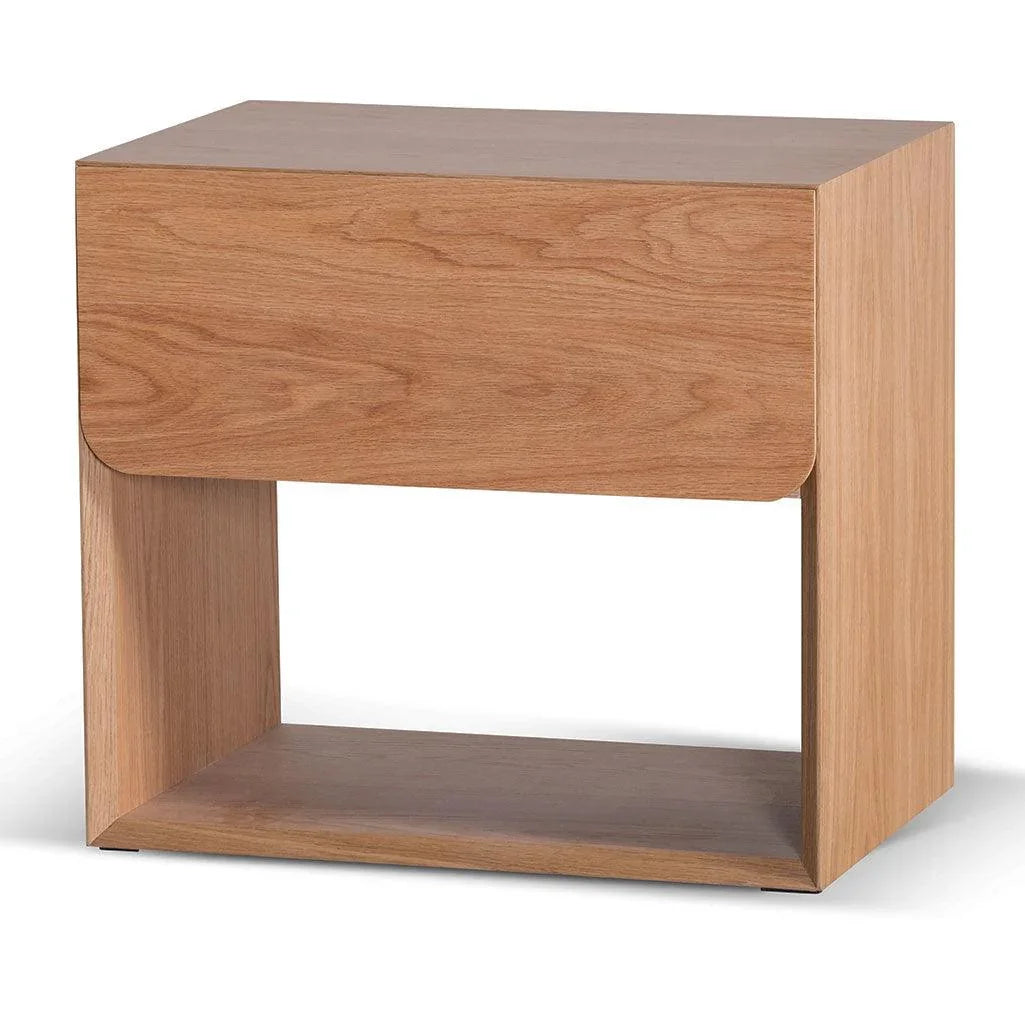 CST6715-CN Oak Bedside Table - Natural - Furniture Castle