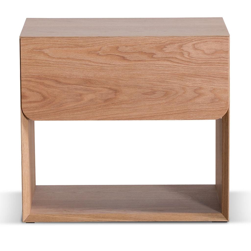 CST6715-CN Oak Bedside Table - Natural - Furniture Castle